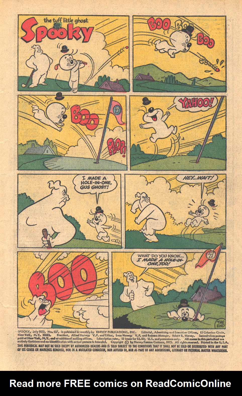 Read online Spooky comic -  Issue #137 - 3