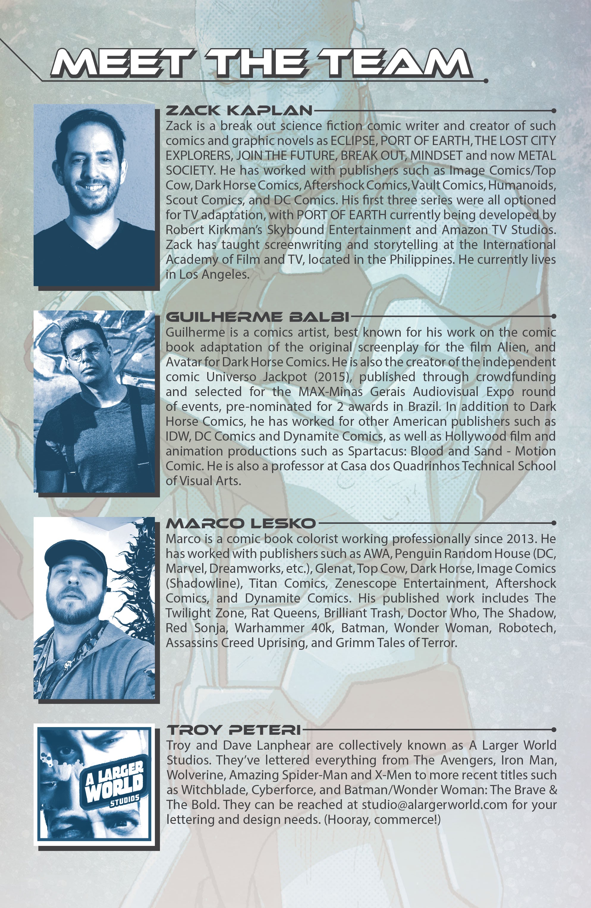 Read online Metal Society comic -  Issue #1 - 24