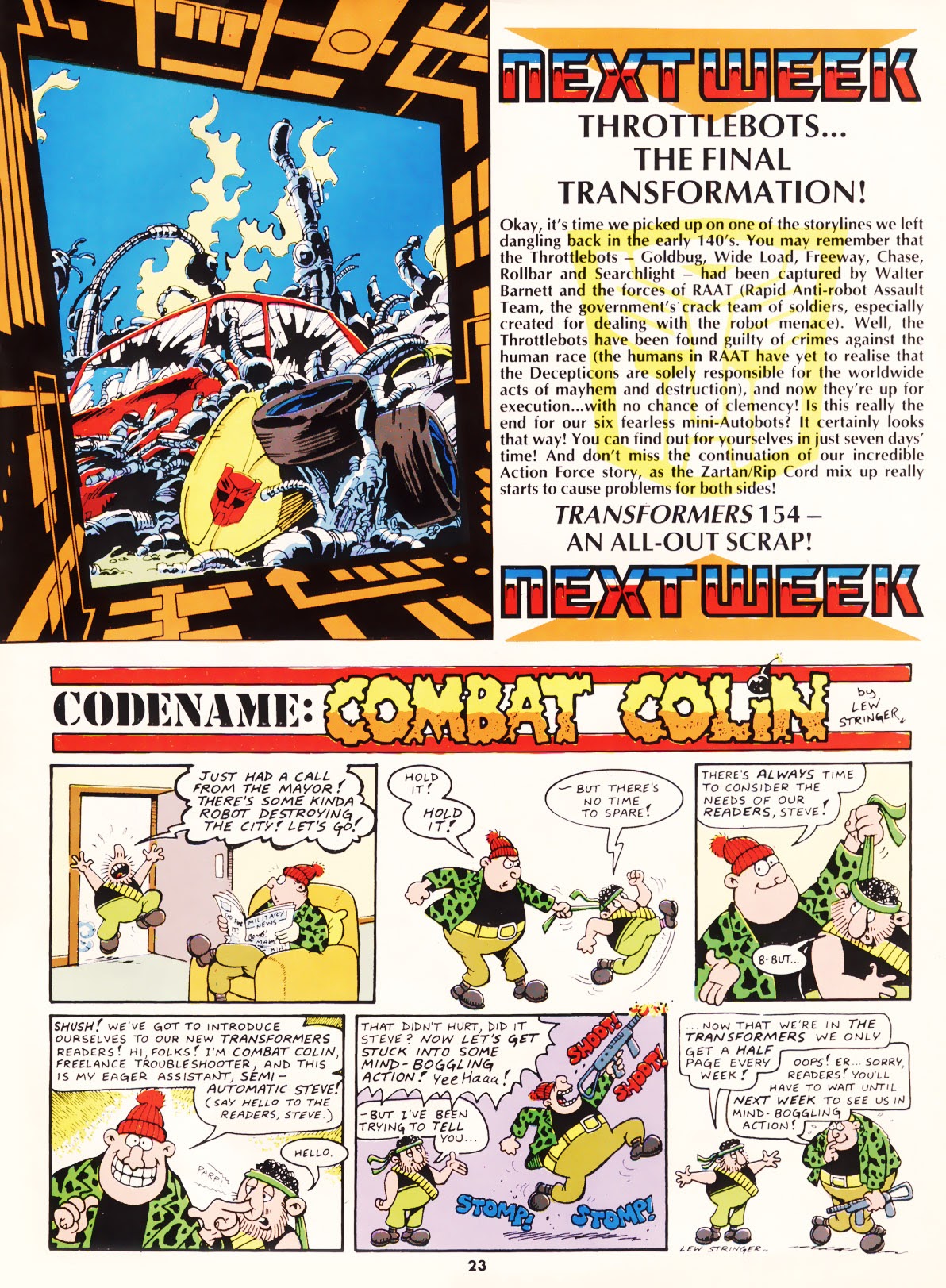 Read online The Transformers (UK) comic -  Issue #153 - 15