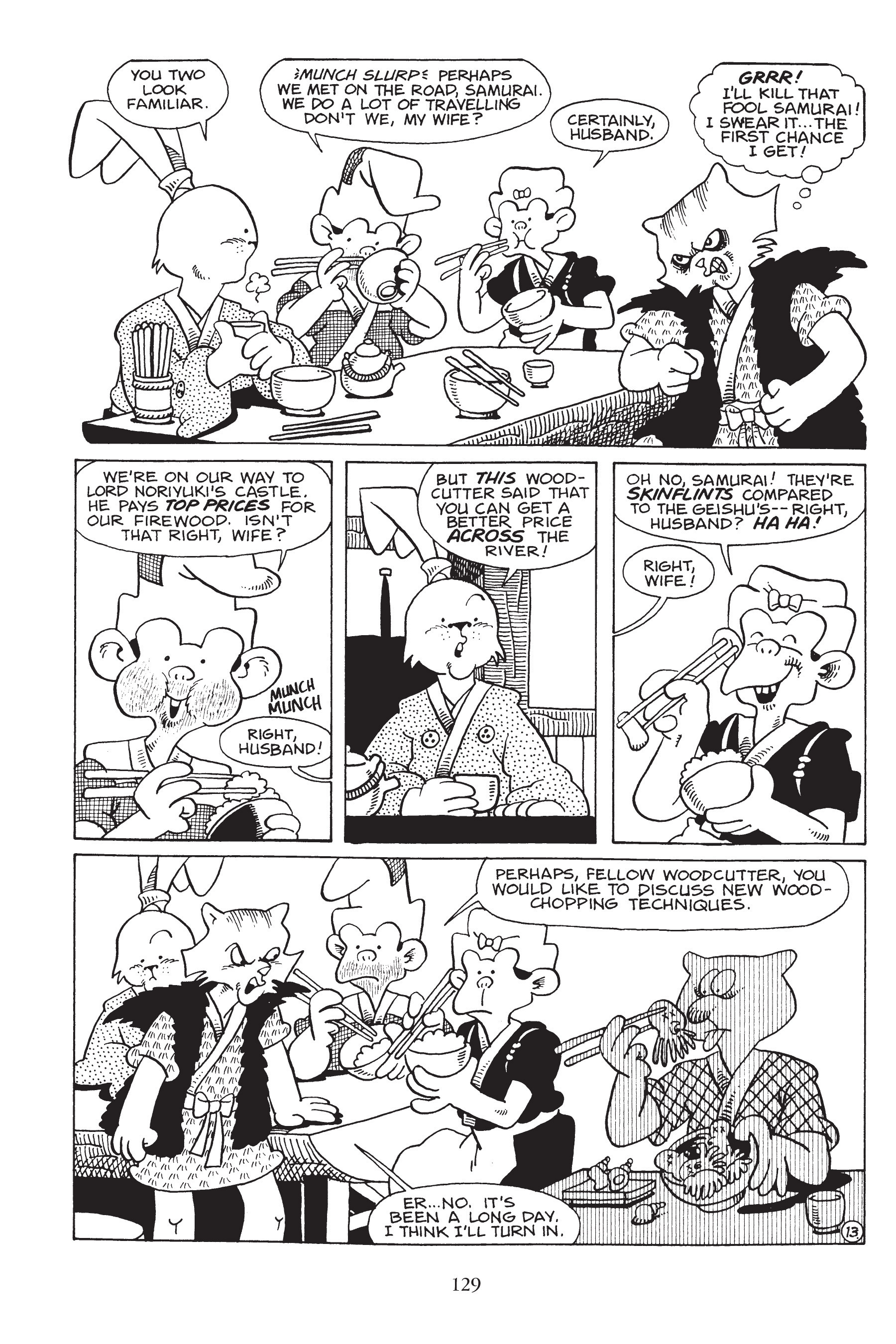 Read online Usagi Yojimbo (1987) comic -  Issue # _TPB 3 - 124