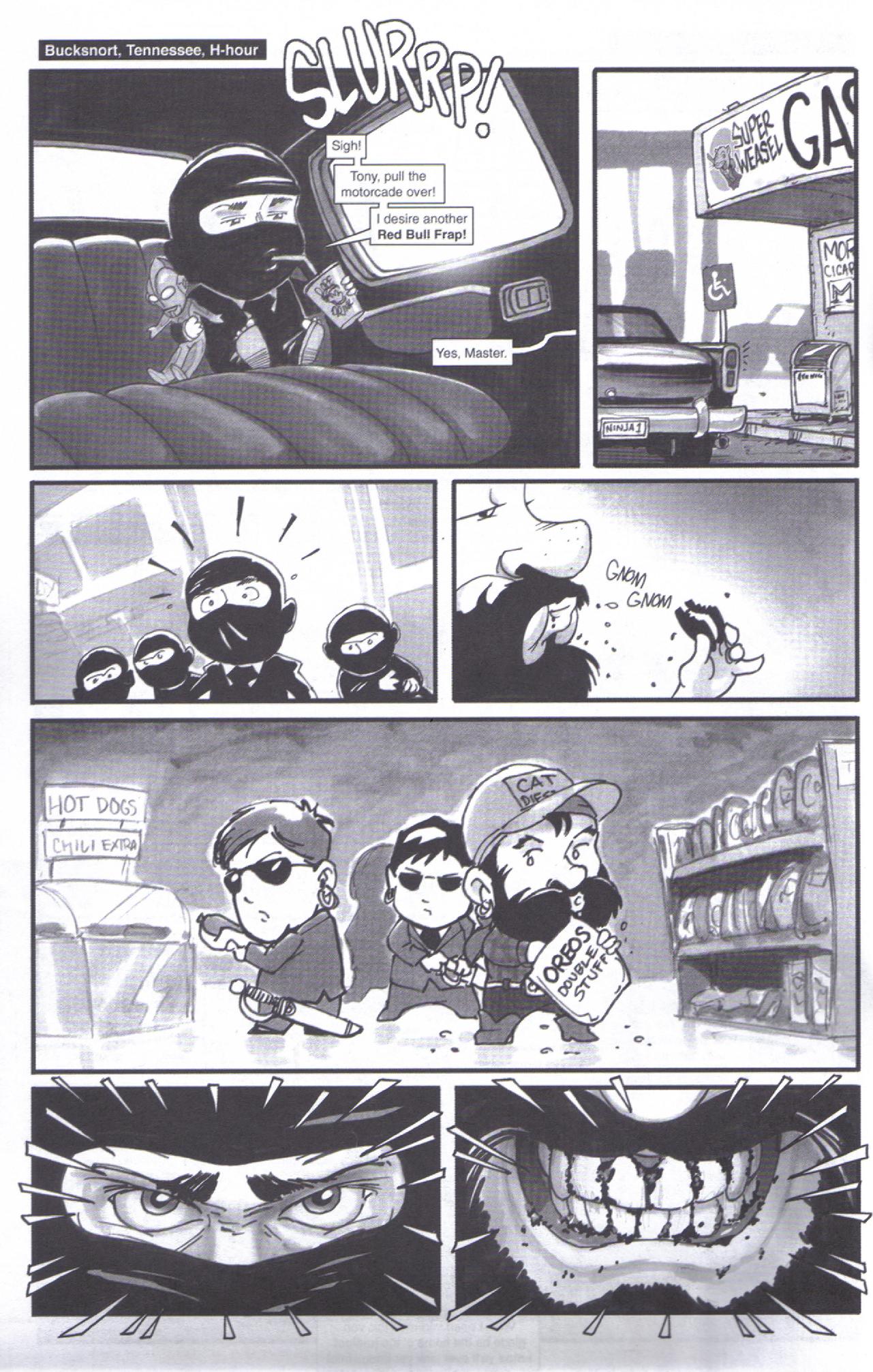 Read online Pirates vs Ninjas: Debate in '08 comic -  Issue # Full - 6