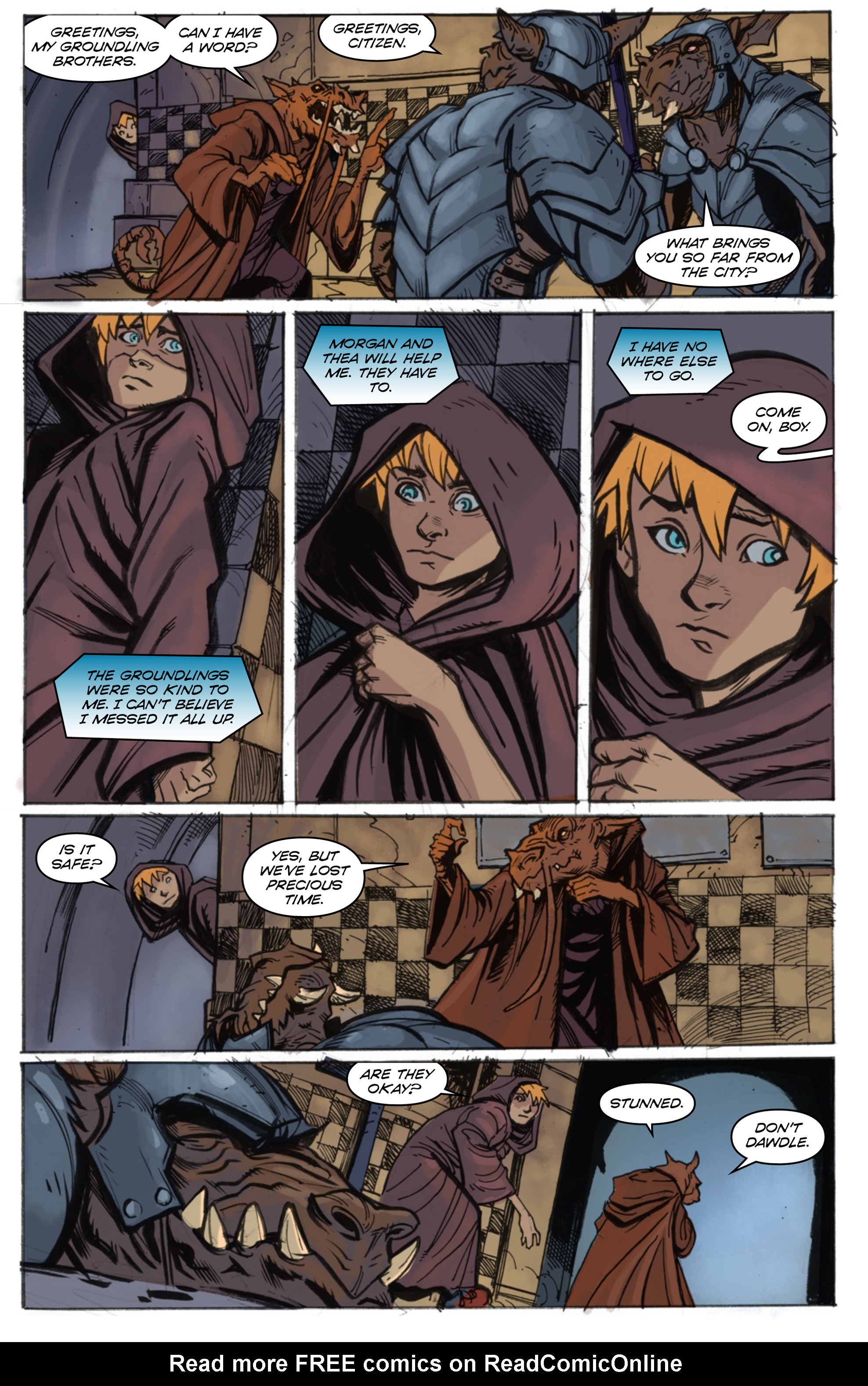 Read online The Only Living Boy comic -  Issue #3 - 5