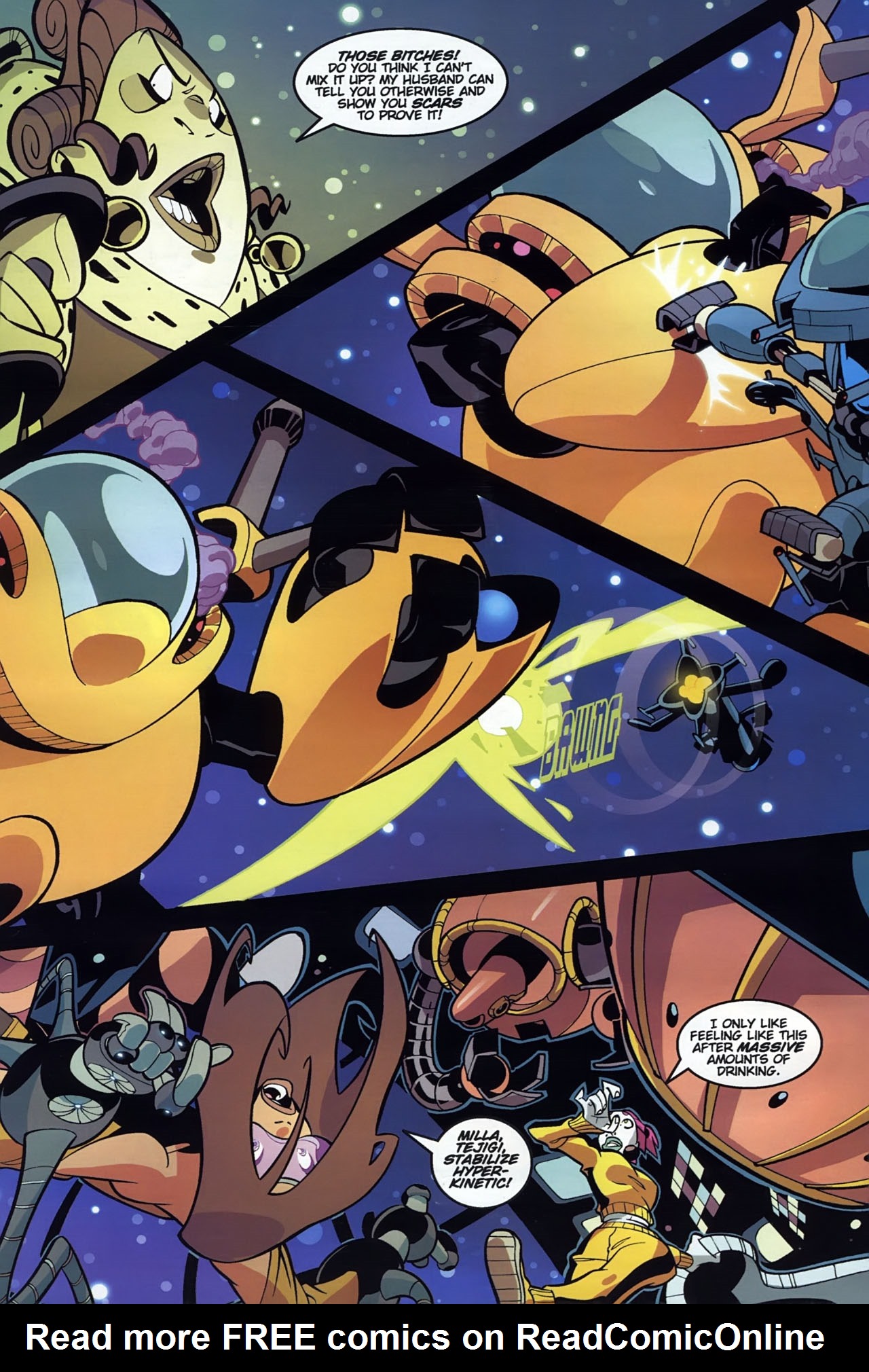 Read online Hyperkinetic comic -  Issue #3 - 38