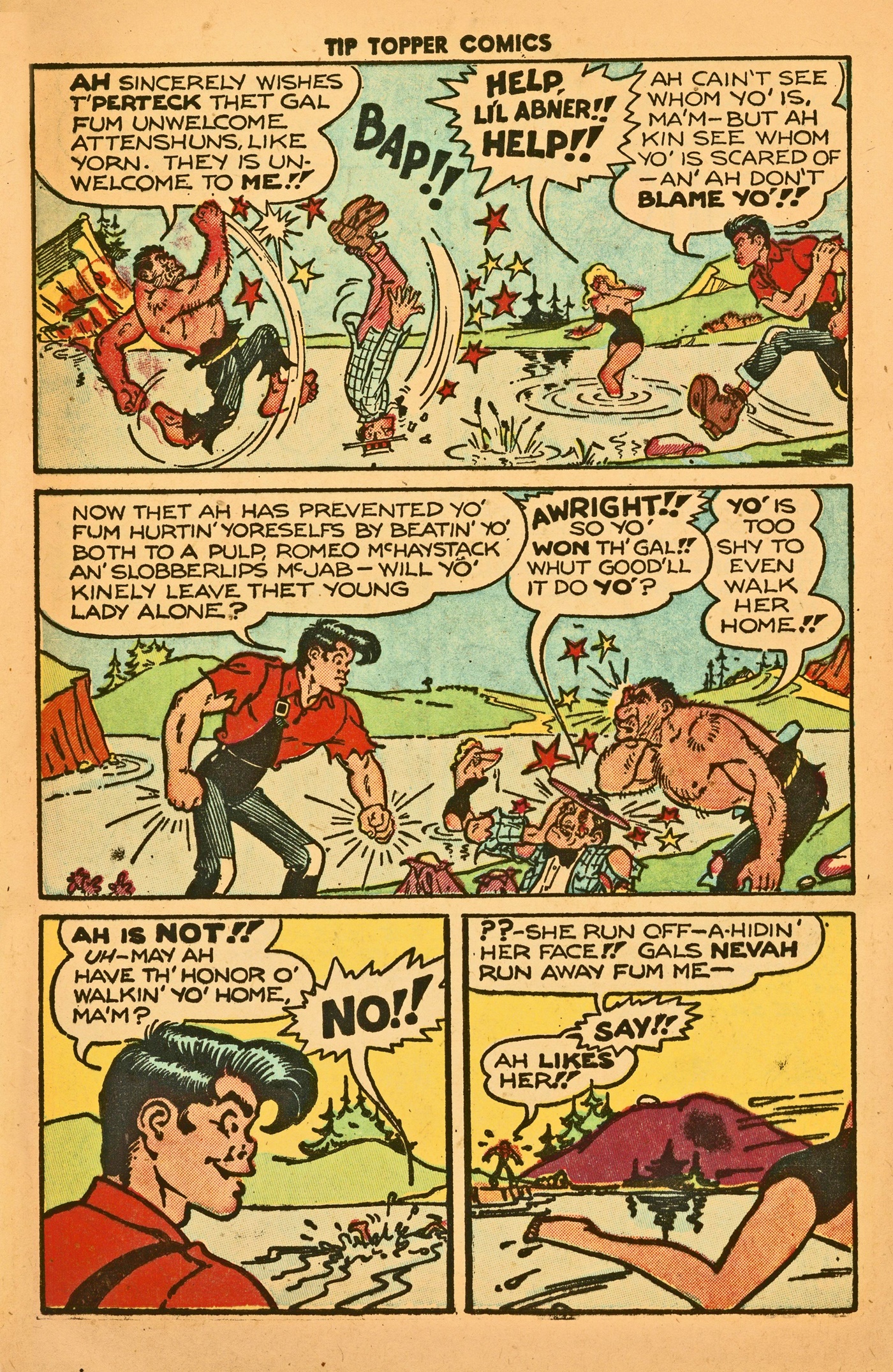 Read online Tip Topper Comics comic -  Issue #18 - 28
