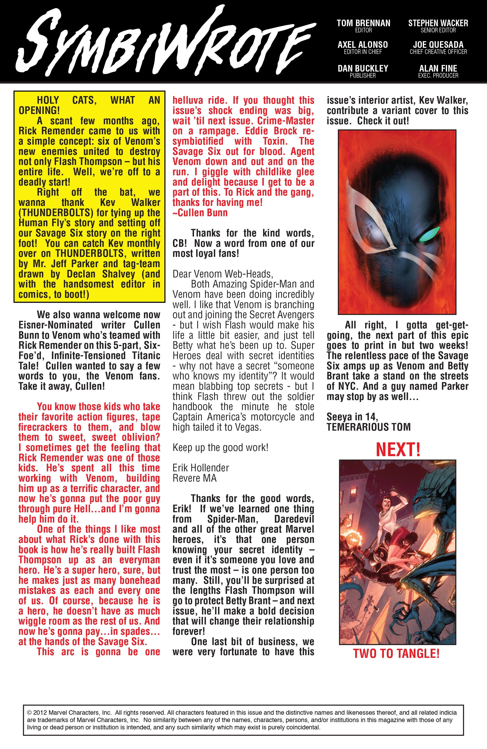 Read online Venom (2011) comic -  Issue #17 - 22