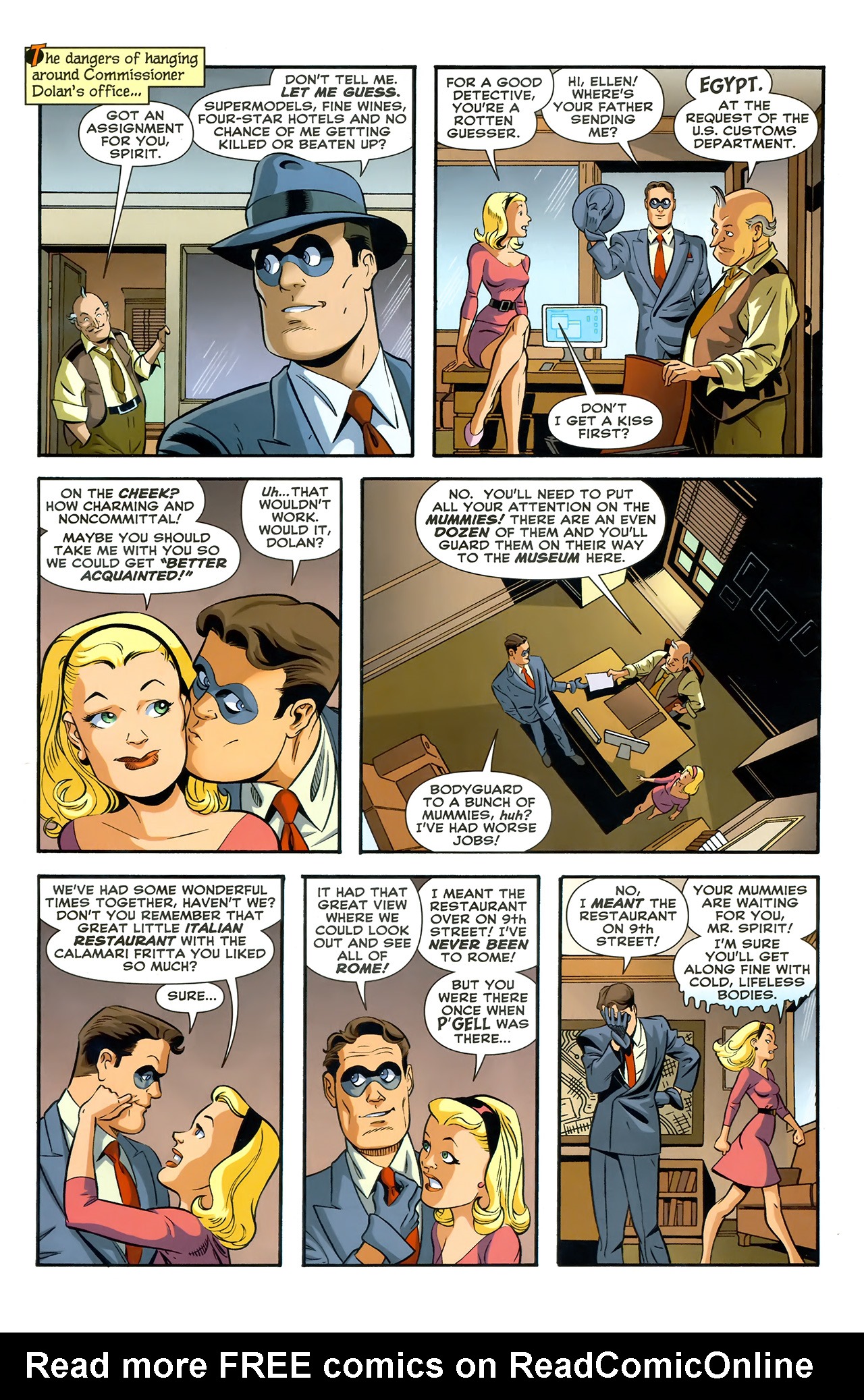 Read online The Spirit (2007) comic -  Issue #18 - 2