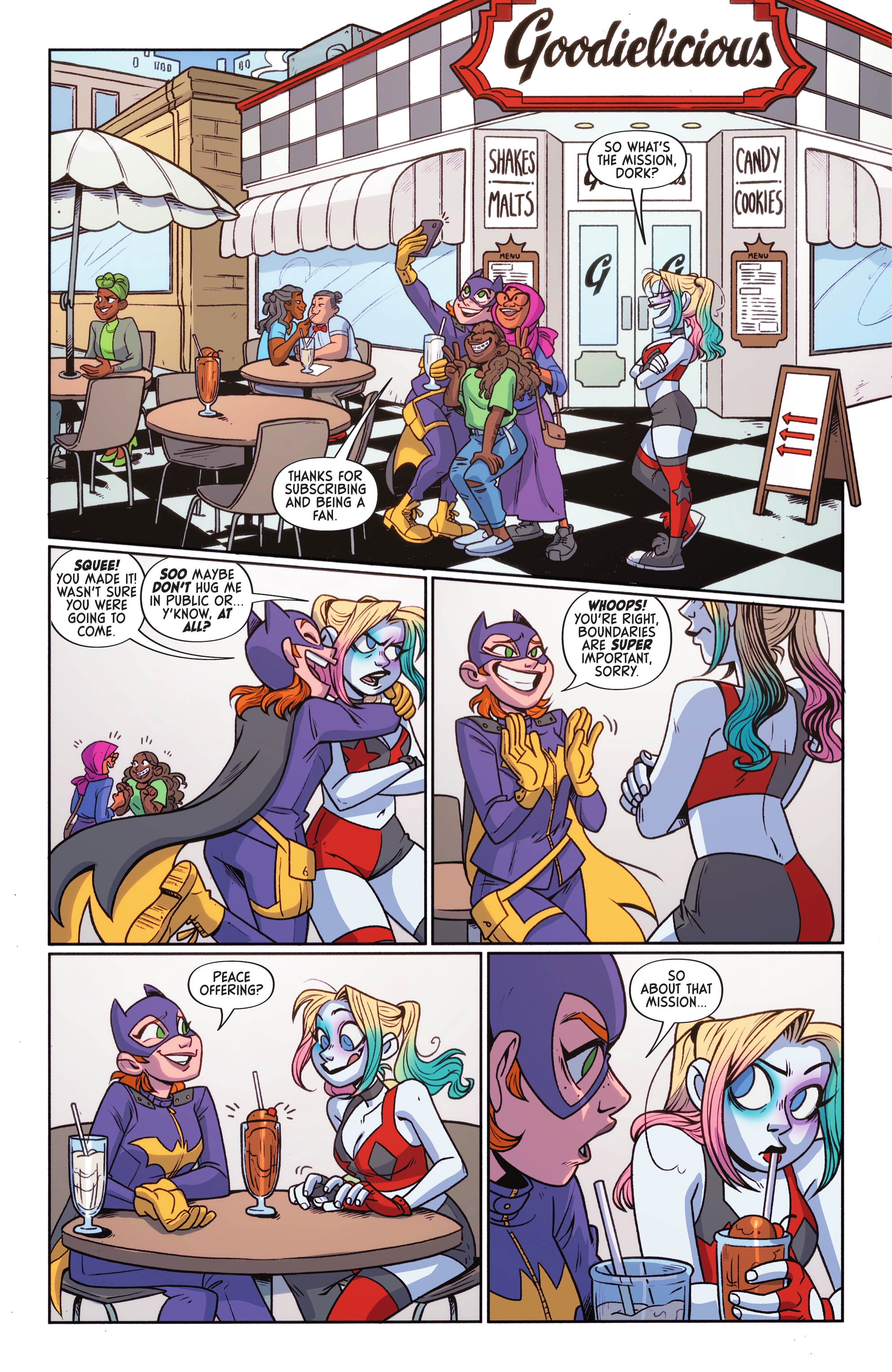 Read online Harley Quinn: The Animated Series: Legion of Bats! comic -  Issue #4 - 9