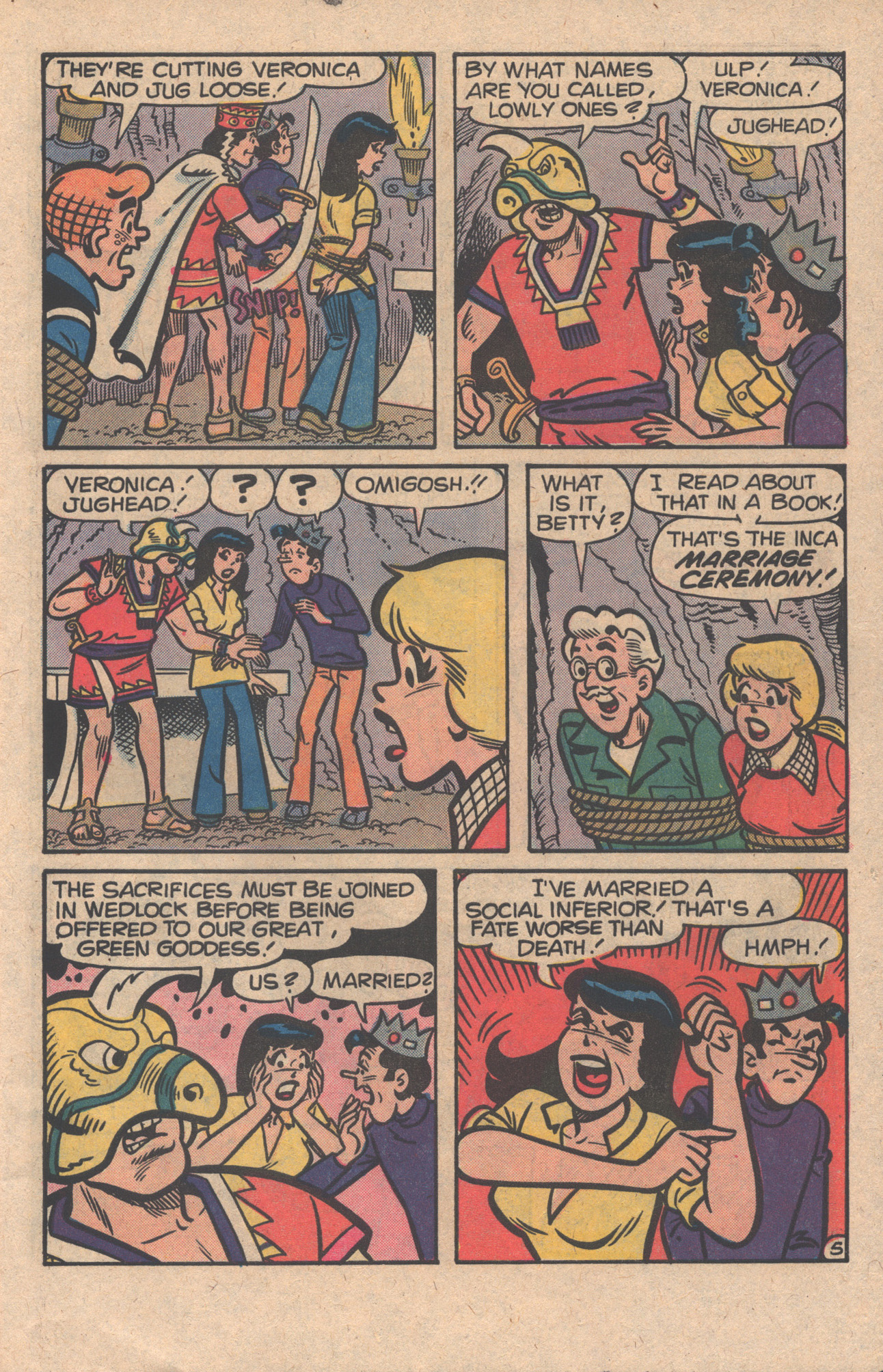 Read online Life With Archie (1958) comic -  Issue #203 - 7