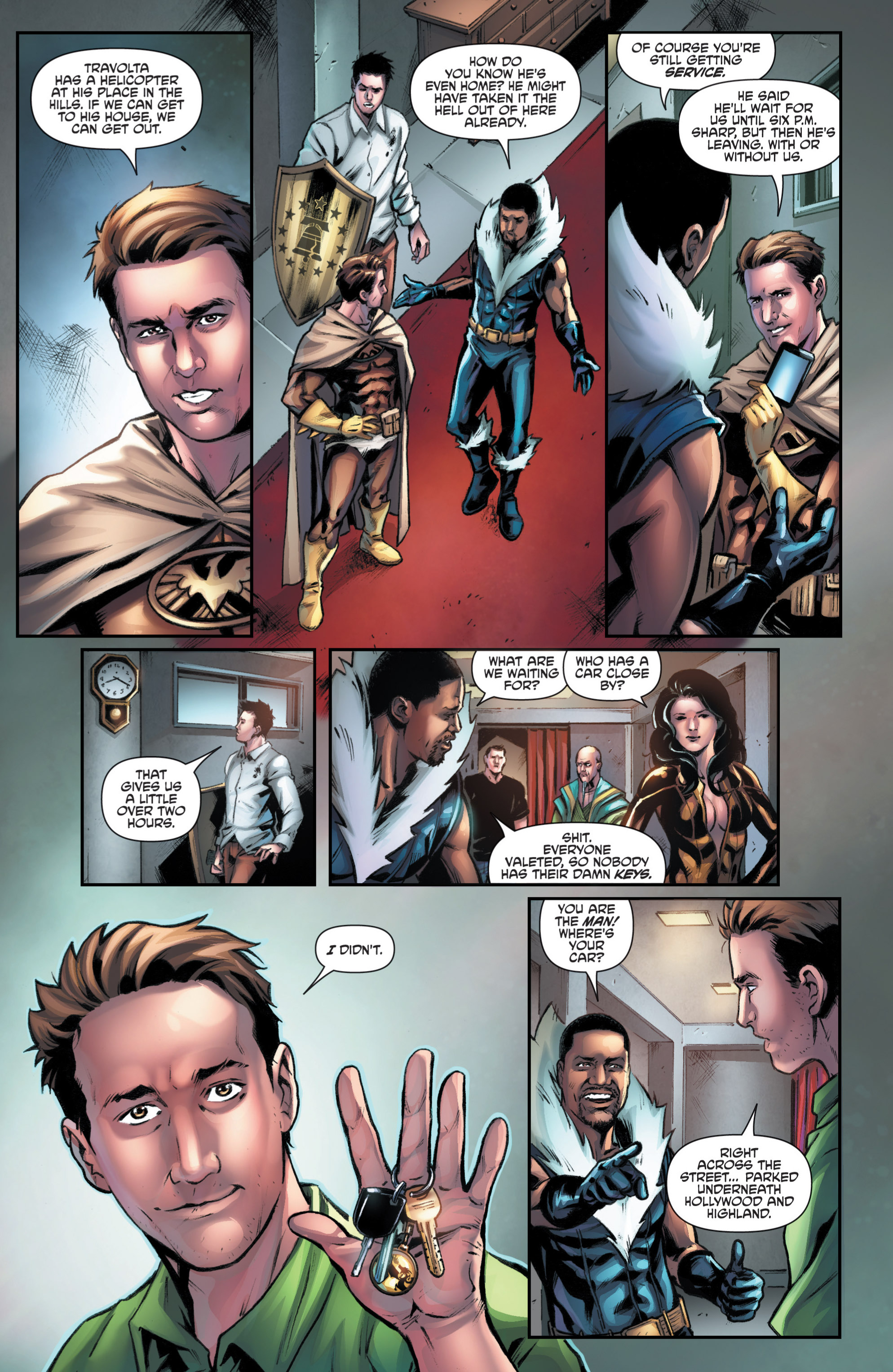 Read online Hollywood Zombie Apocalypse comic -  Issue #2 - 9