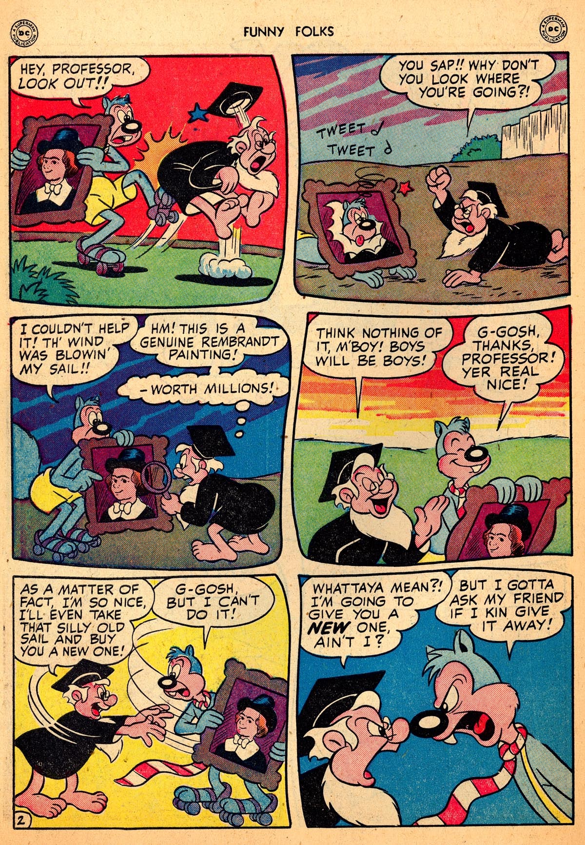 Read online Funny Folks comic -  Issue #15 - 44