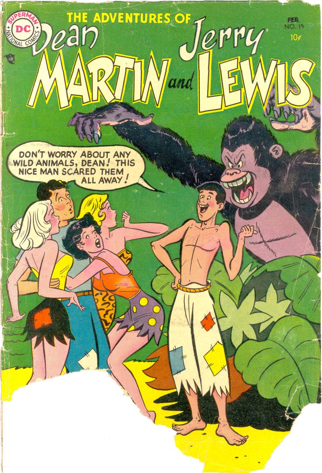 Read online The Adventures of Dean Martin and Jerry Lewis comic -  Issue #19 - 1