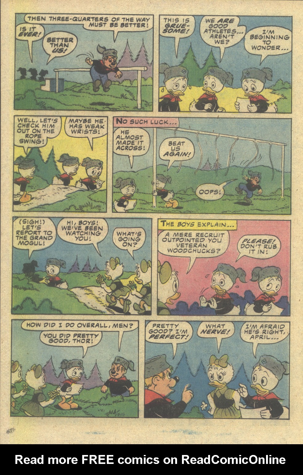 Read online Huey, Dewey, and Louie Junior Woodchucks comic -  Issue #70 - 24