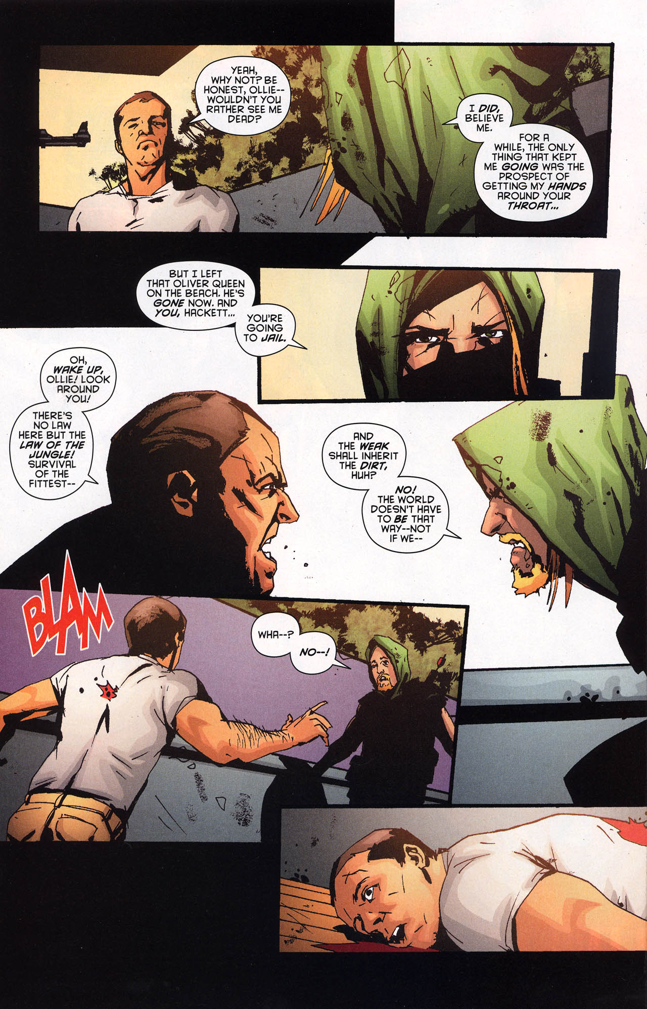 Read online Green Arrow: Year One comic -  Issue #6 - 19