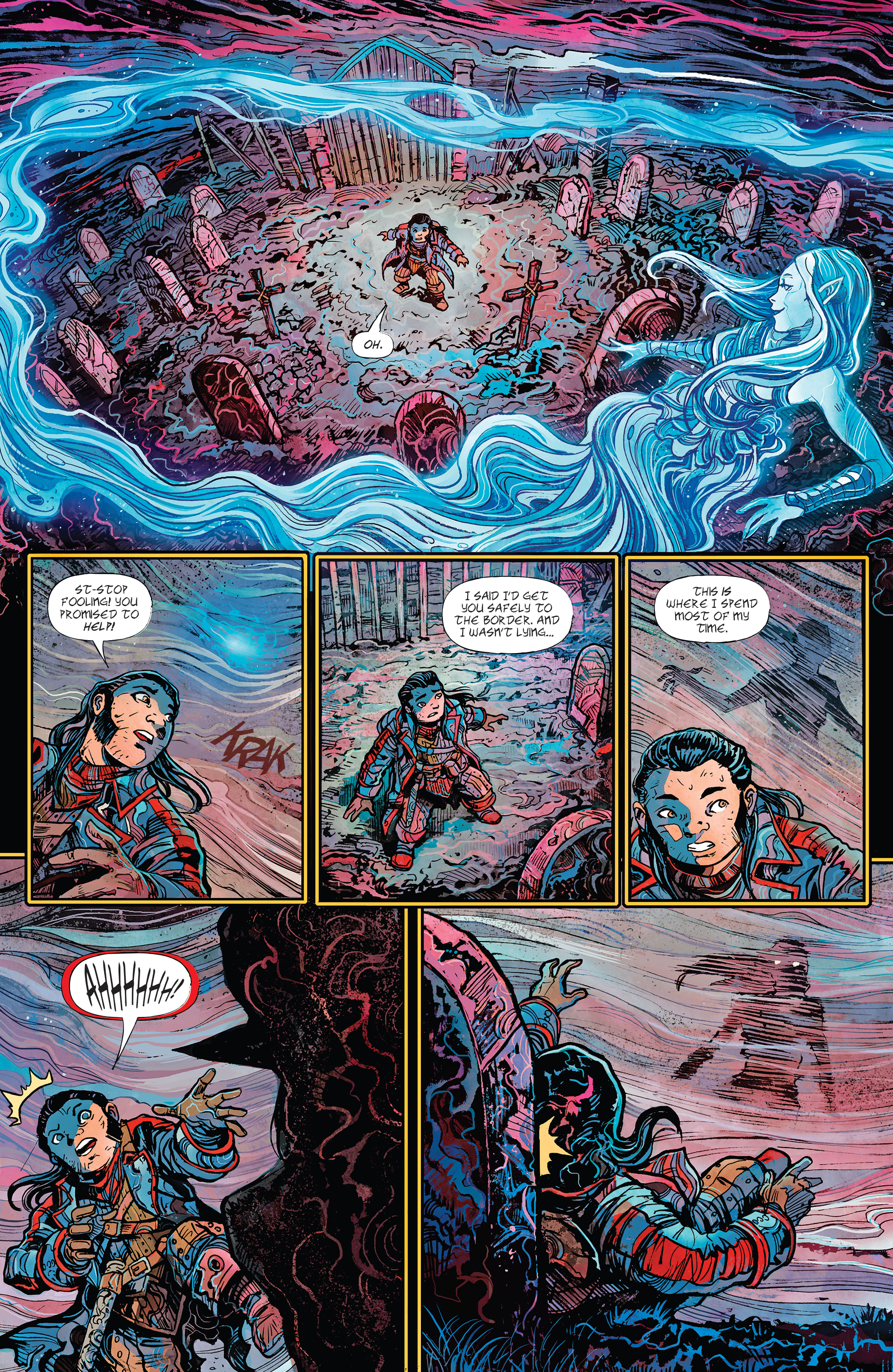 Read online Dungeons & Dragons: Ravenloft – Orphan of Agony Isle comic -  Issue #2 - 21