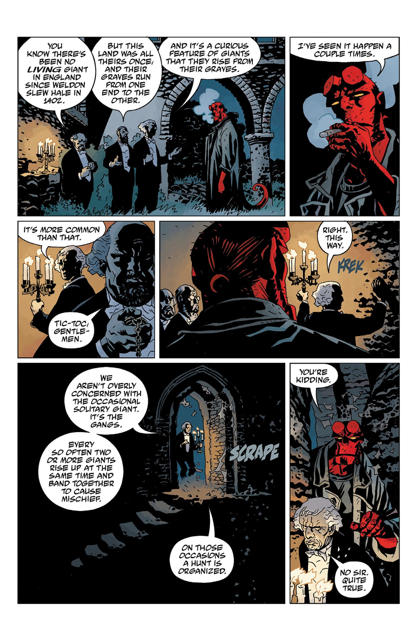Read online Hellboy: The Wild Hunt comic -  Issue # TPB - 20
