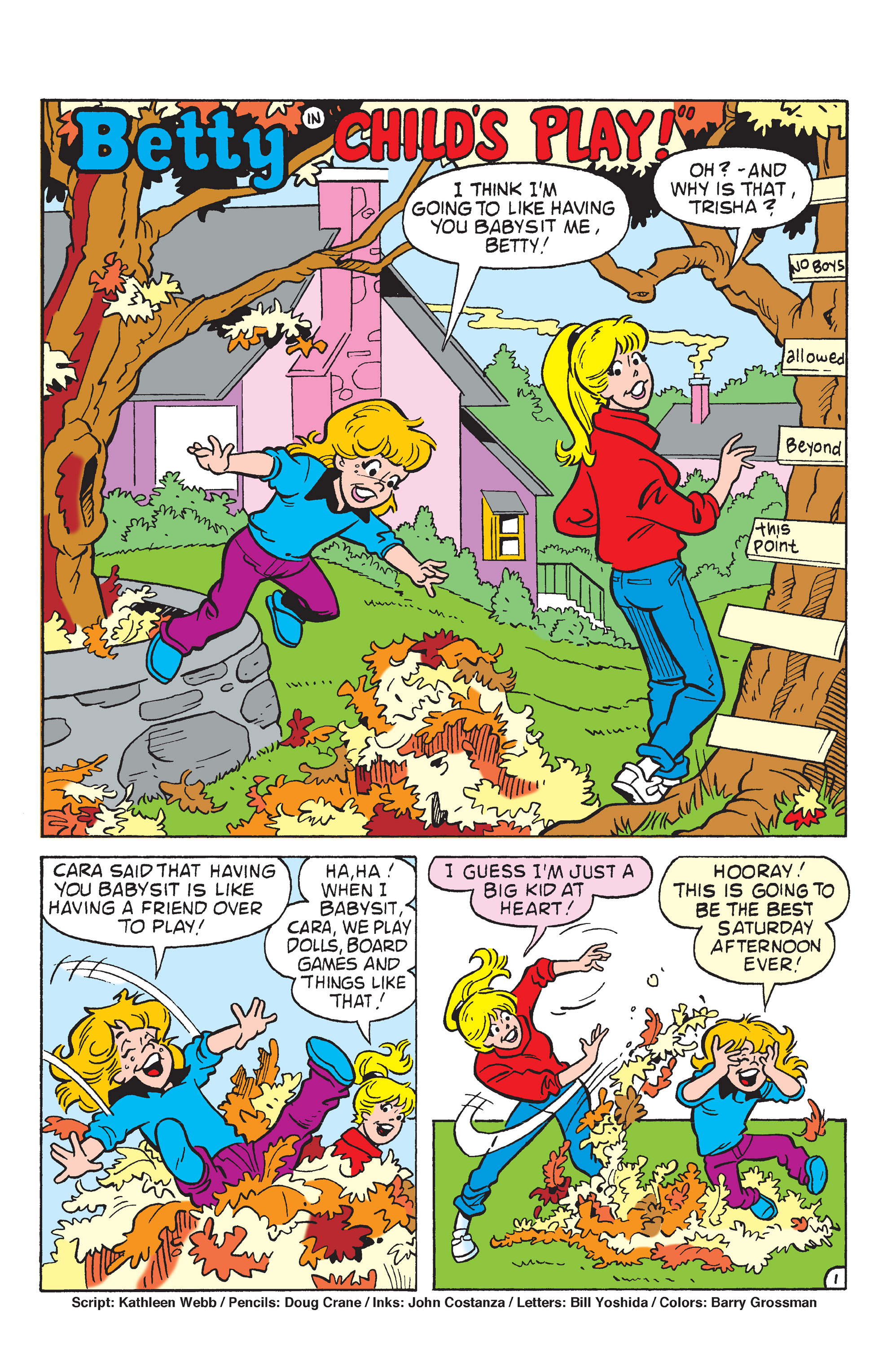 Read online B&V Friends Adventures In Babysitting comic -  Issue # TPB - 8
