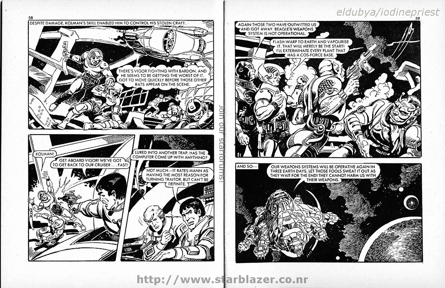 Read online Starblazer comic -  Issue #134 - 31