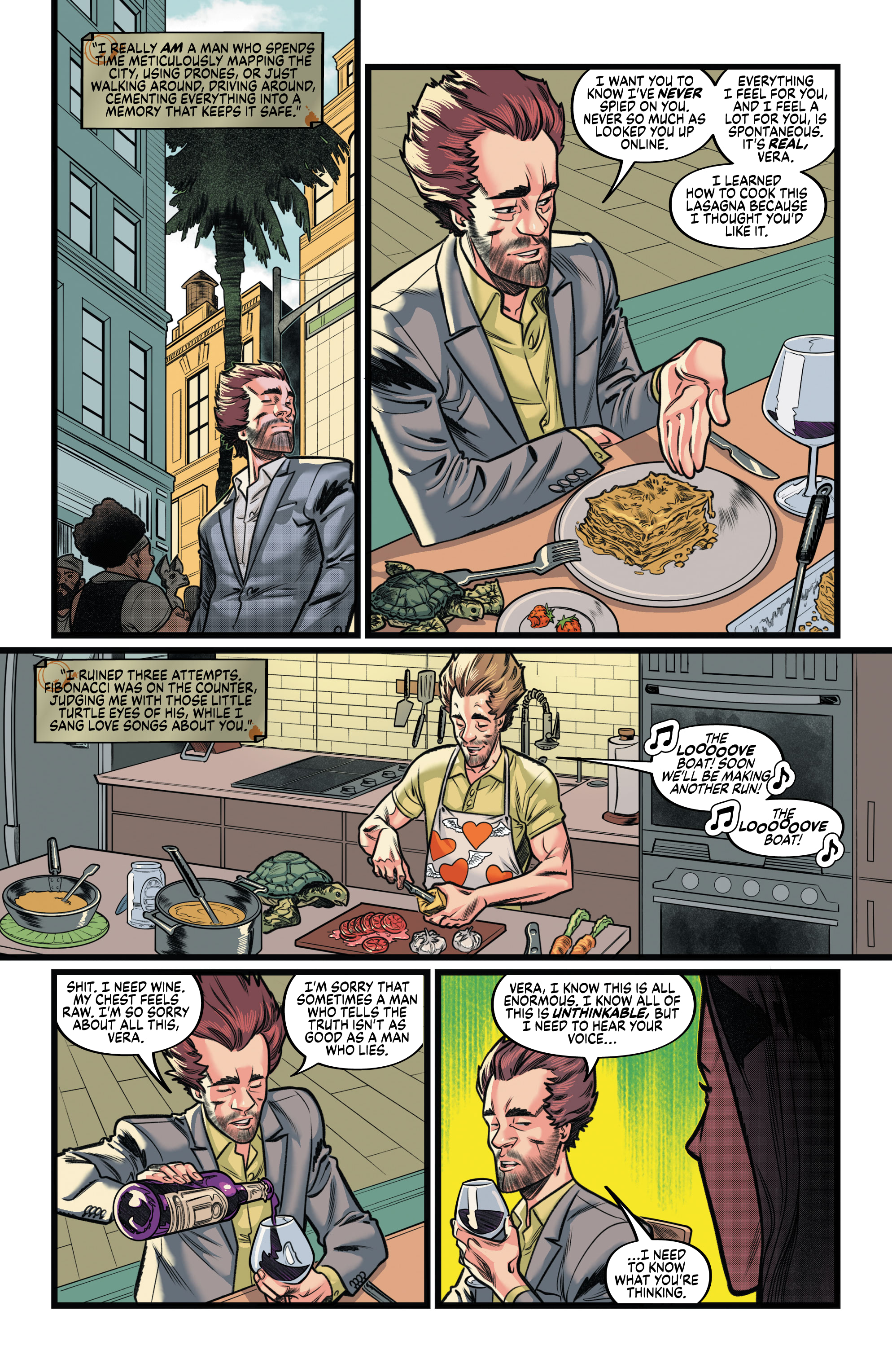 Read online A Calculated Man comic -  Issue #4 - 5