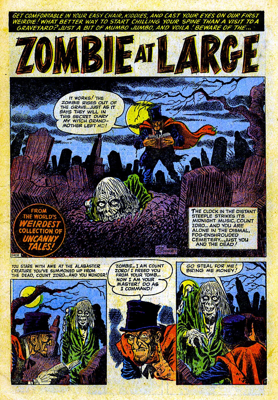 Read online Uncanny Tales comic -  Issue #16 - 2