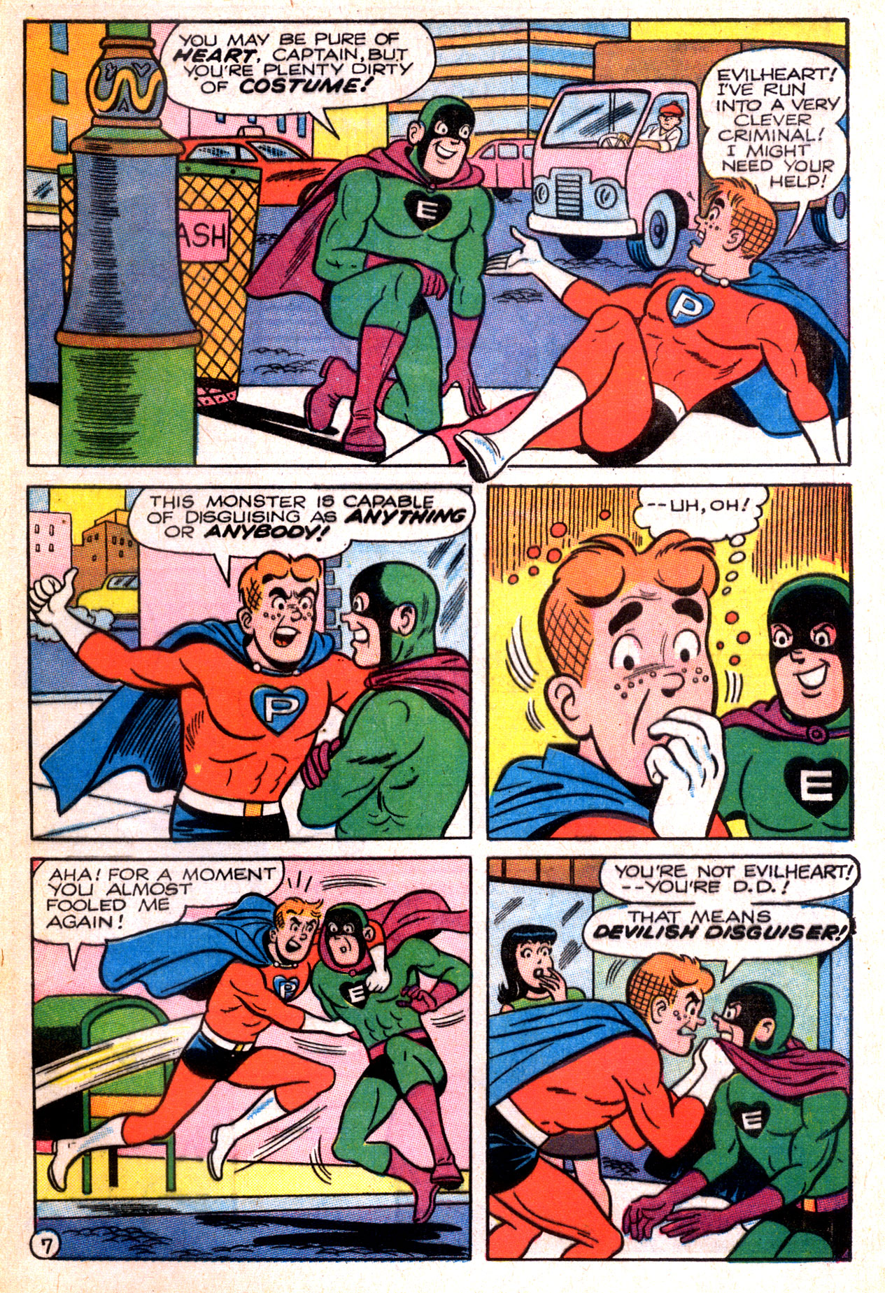 Read online Archie as Captain Pureheart comic -  Issue #5 - 29