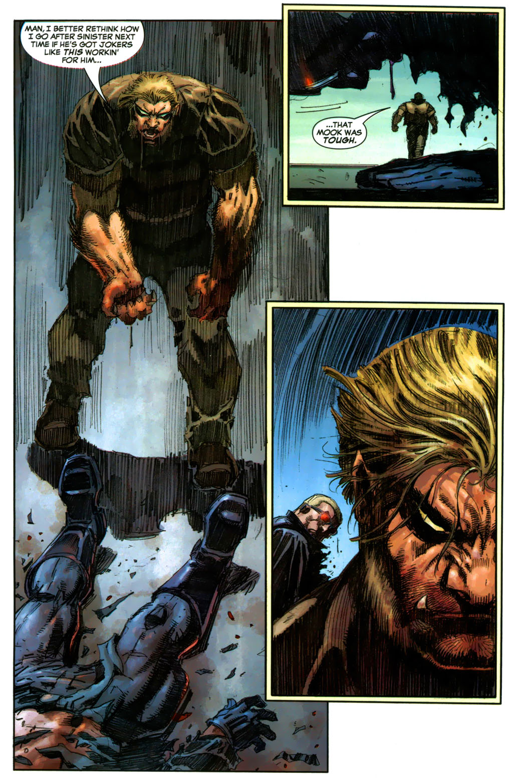 Read online Weapon X (2002) comic -  Issue #26 - 22