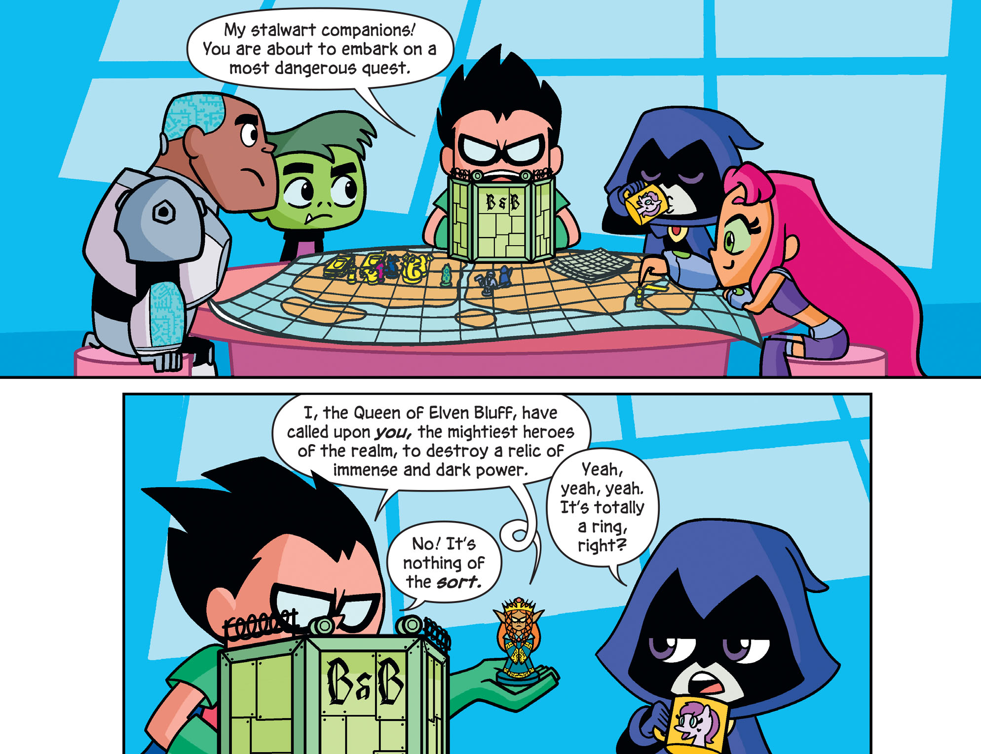 Read online Teen Titans Go! Roll With It! comic -  Issue #1 - 14