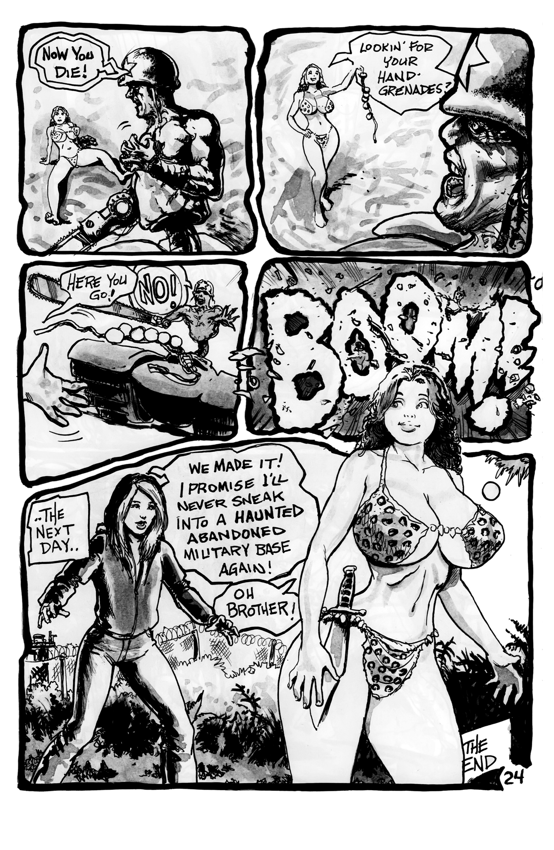 Read online Cavewoman: Labyrinth comic -  Issue # Full - 26