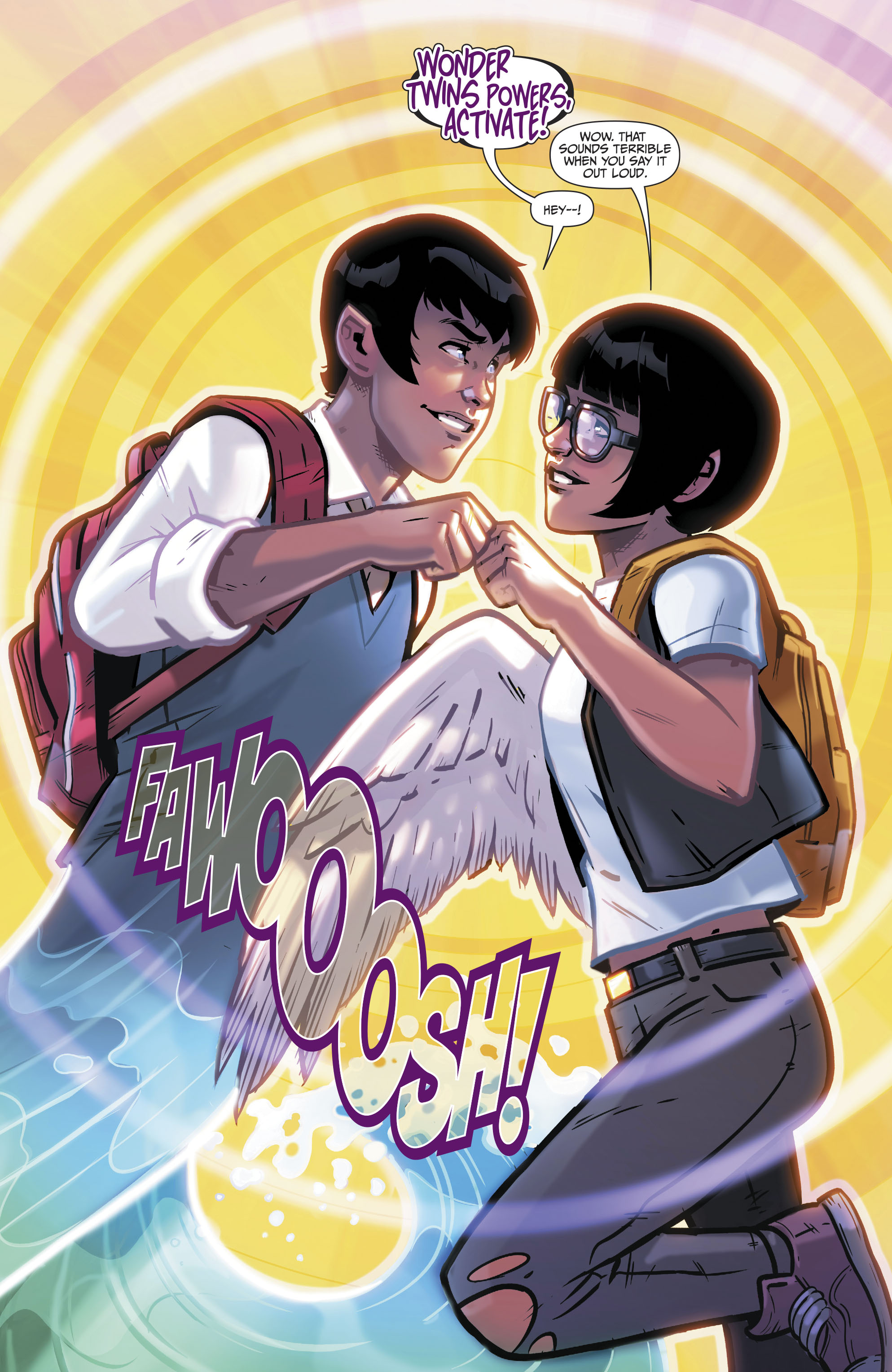 Read online Wonder Twins comic -  Issue #1 - 18