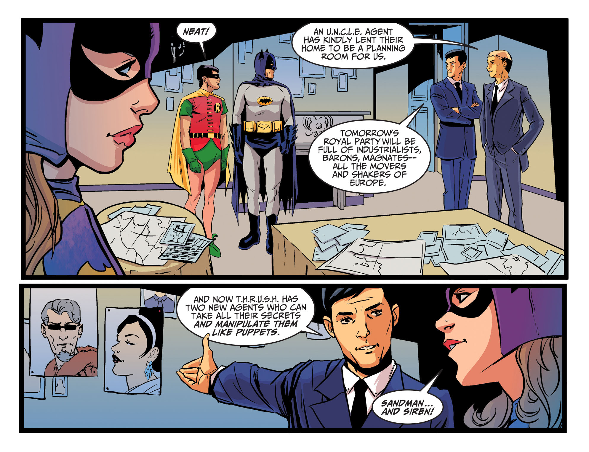 Read online Batman '66 Meets the Man from U.N.C.L.E. comic -  Issue #6 - 21