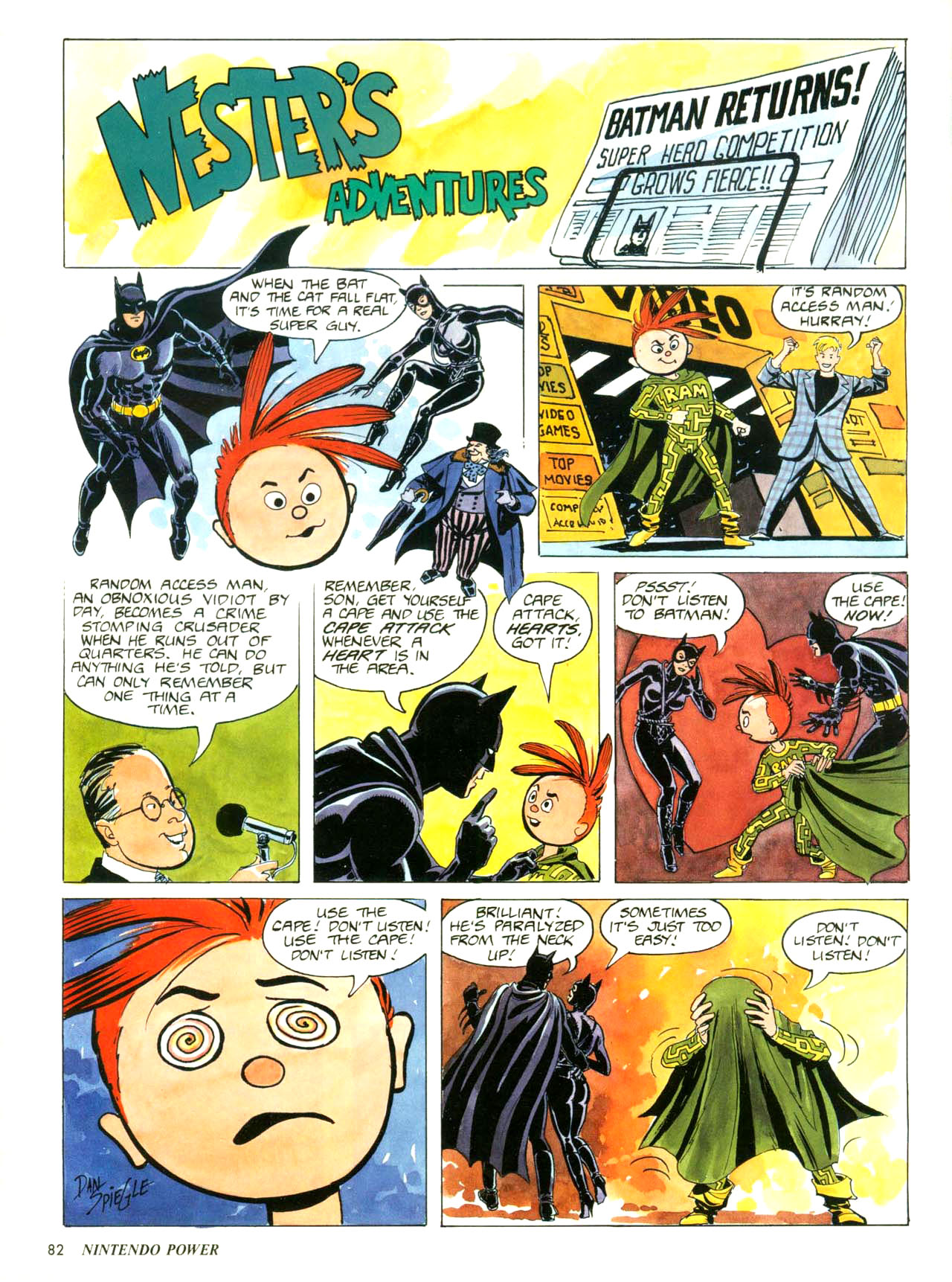Read online Nintendo Power comic -  Issue #49 - 85