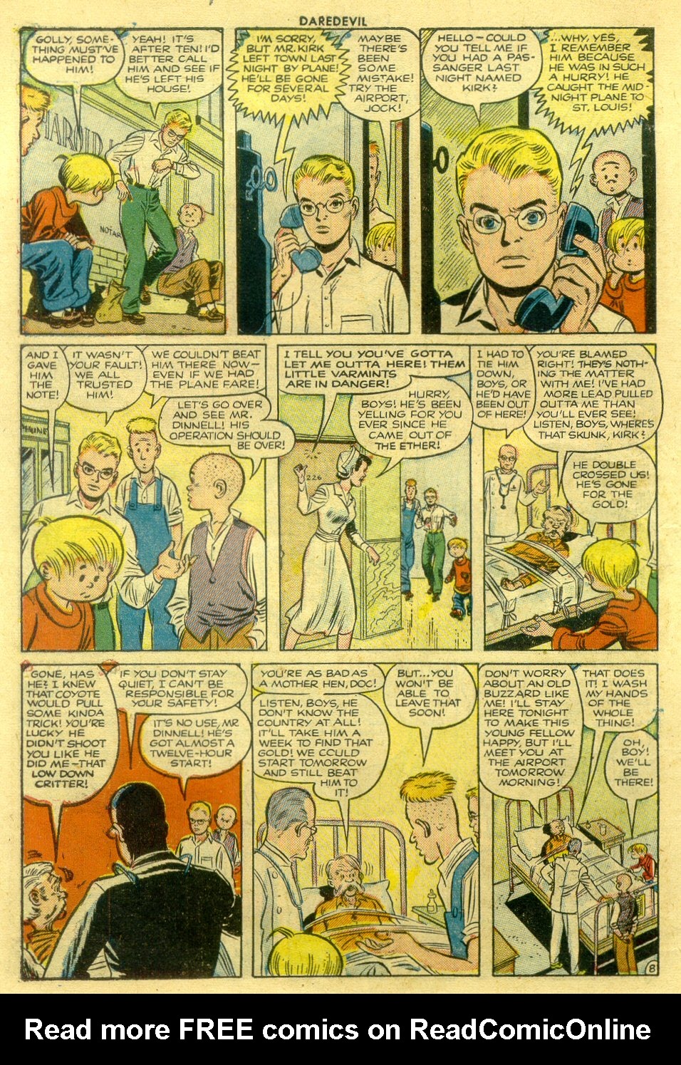 Read online Daredevil (1941) comic -  Issue #91 - 10