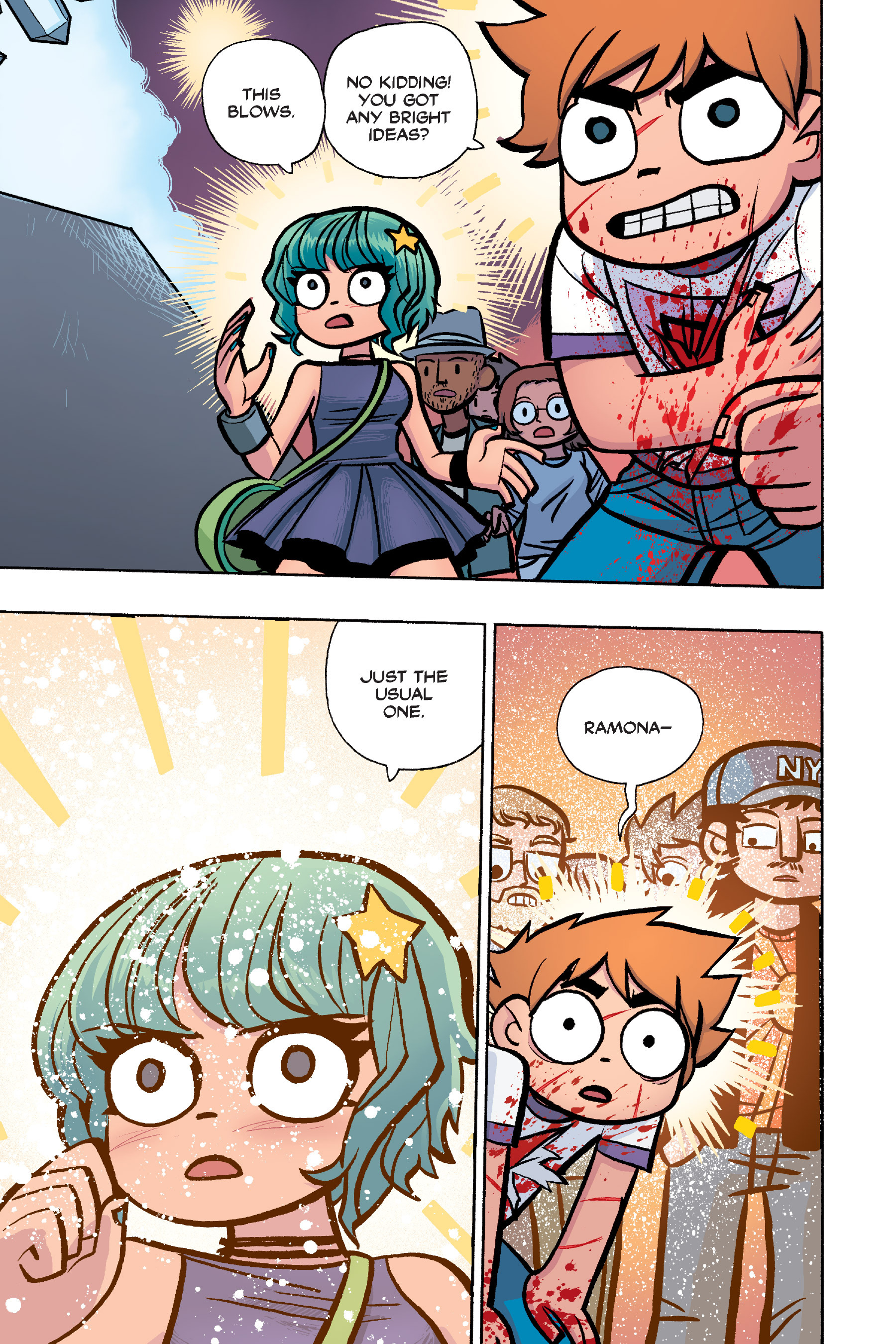 Read online Scott Pilgrim comic -  Issue #6 - 154