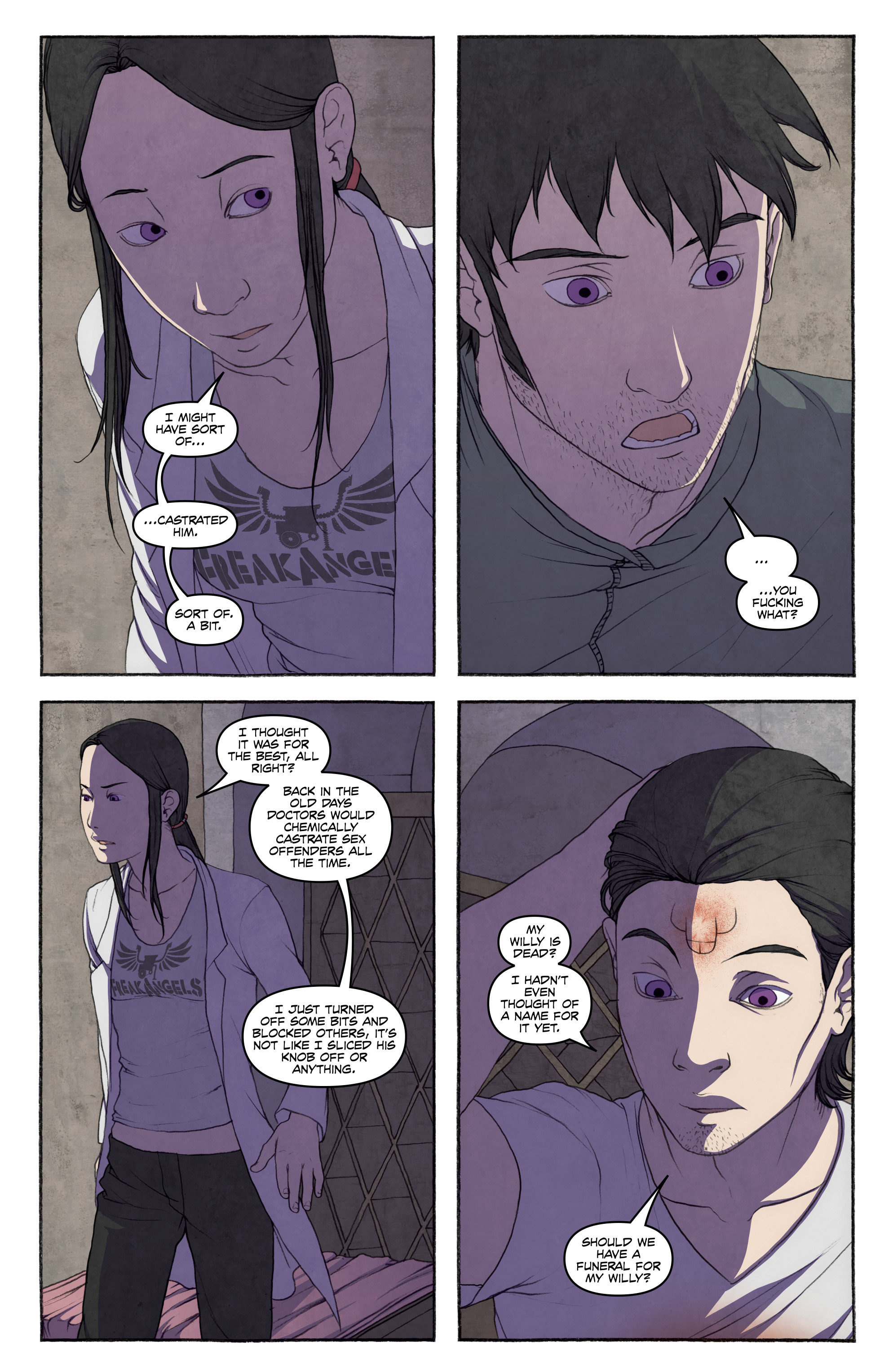 Read online FreakAngels comic -  Issue #6 - 19