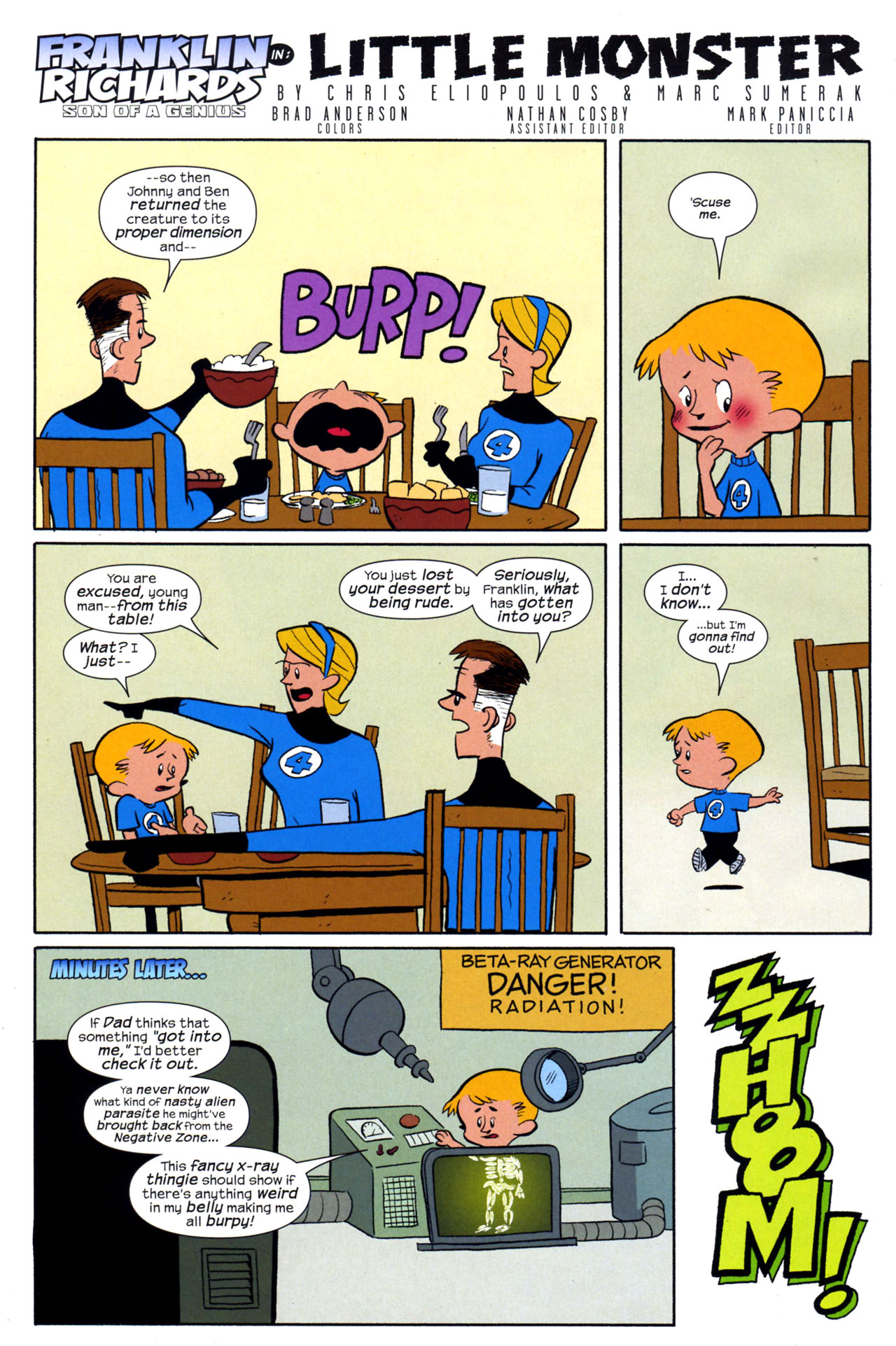 Read online Franklin Richards: Monster Mash comic -  Issue # Full - 8