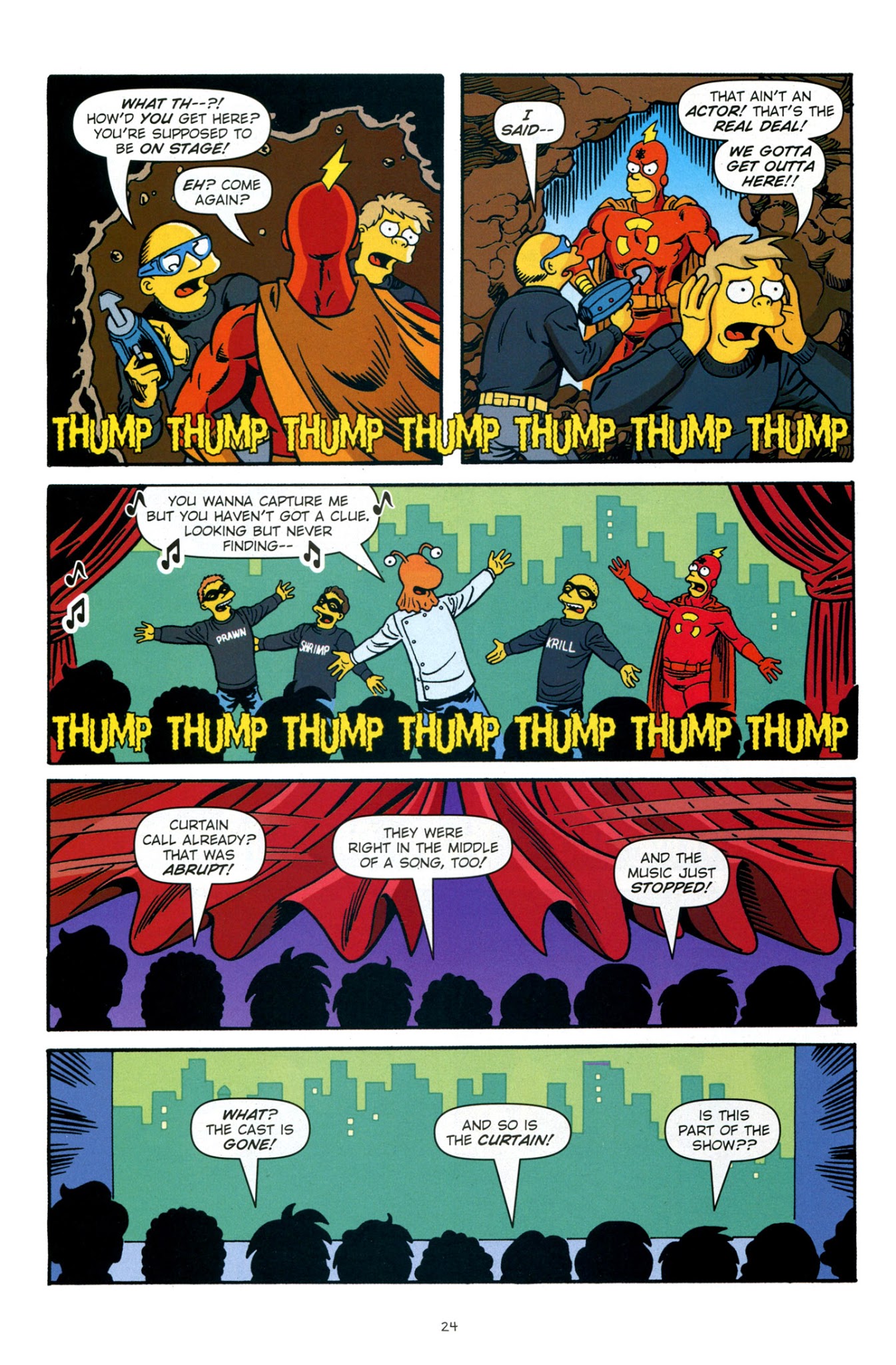 Read online Bongo Comics Presents Simpsons Super Spectacular comic -  Issue #14 - 26