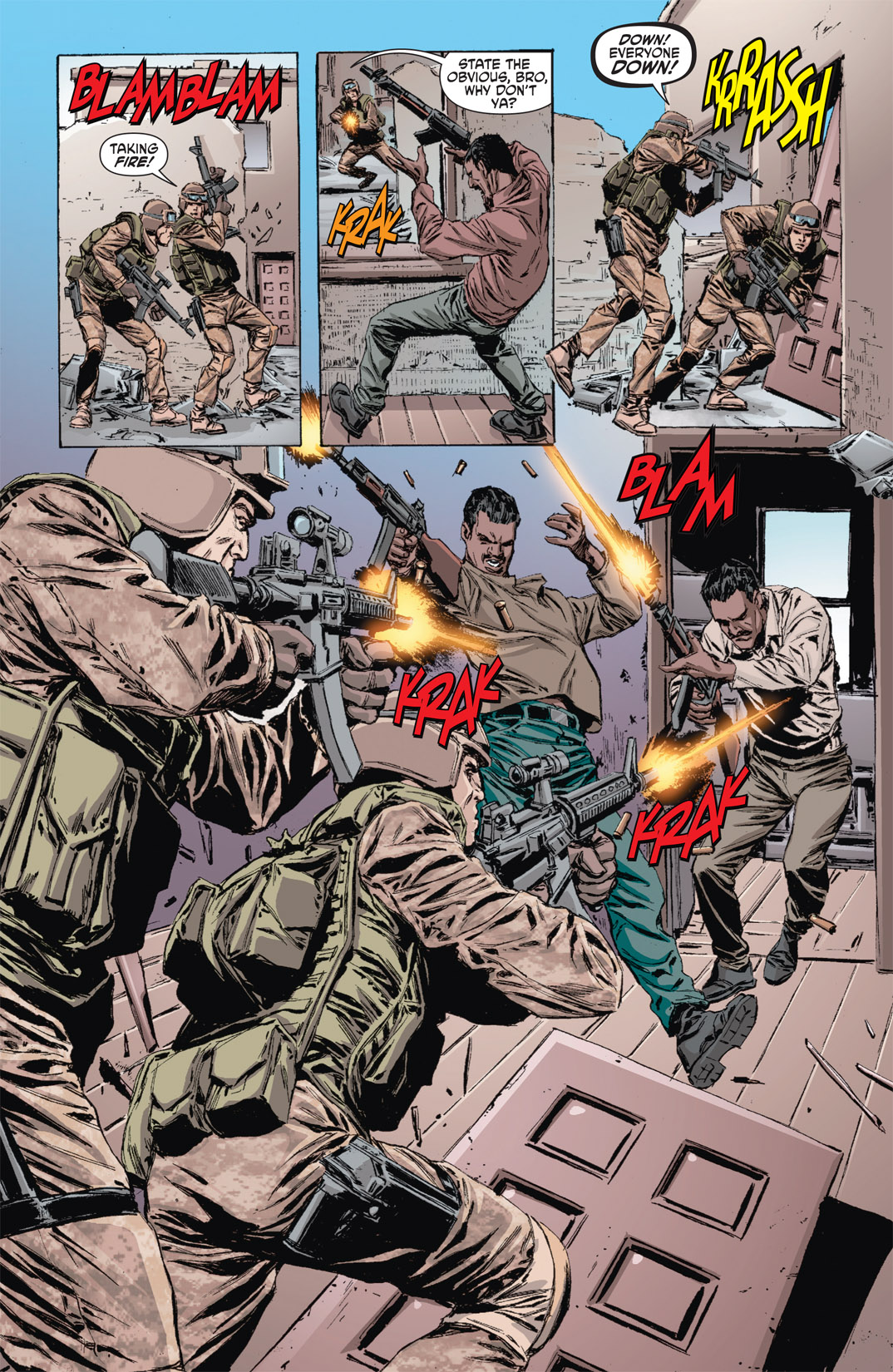 Read online Men of War (2011) comic -  Issue #2 - 26