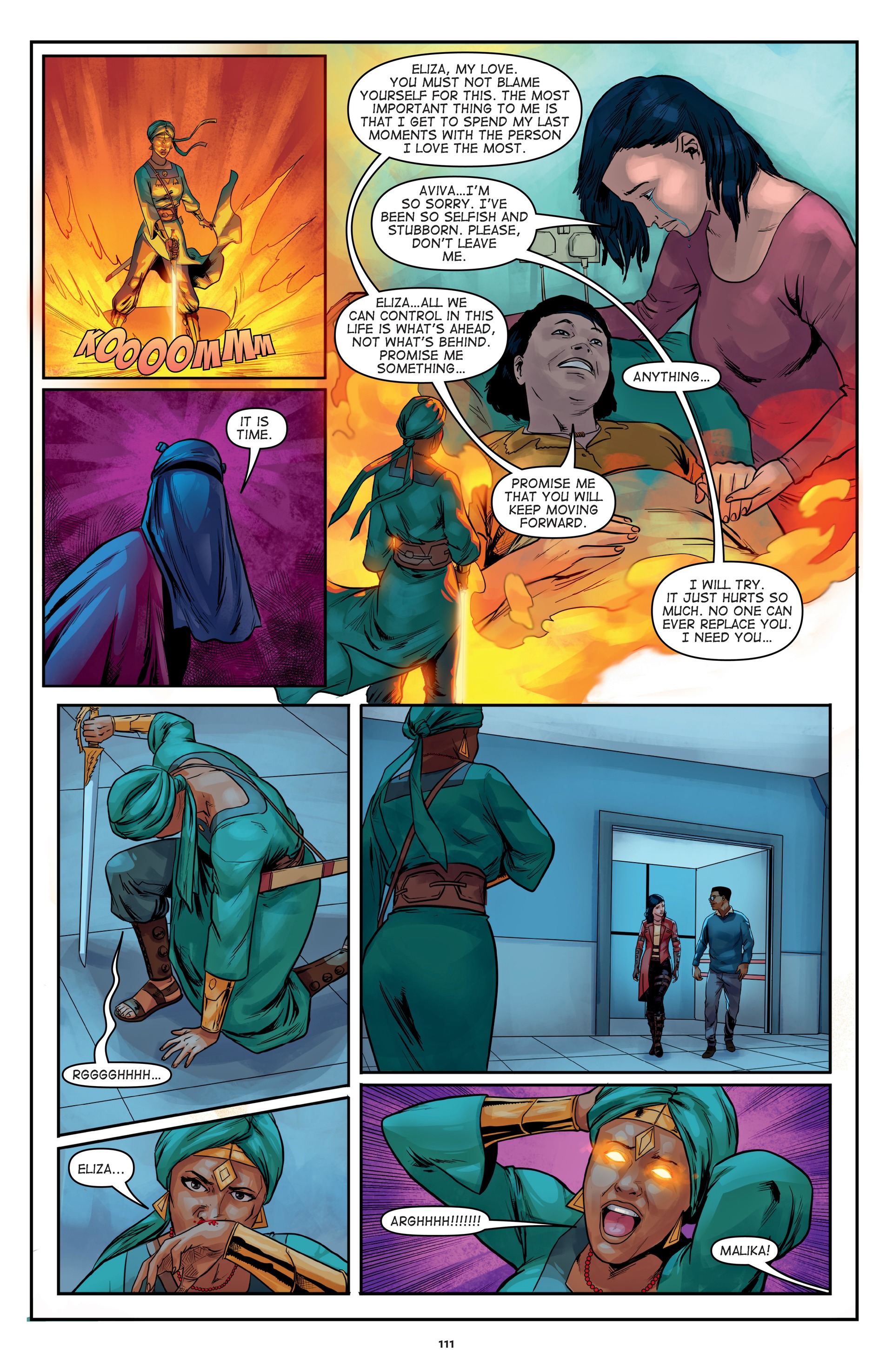 Read online Malika: Warrior Queen comic -  Issue # TPB 2 (Part 2) - 13