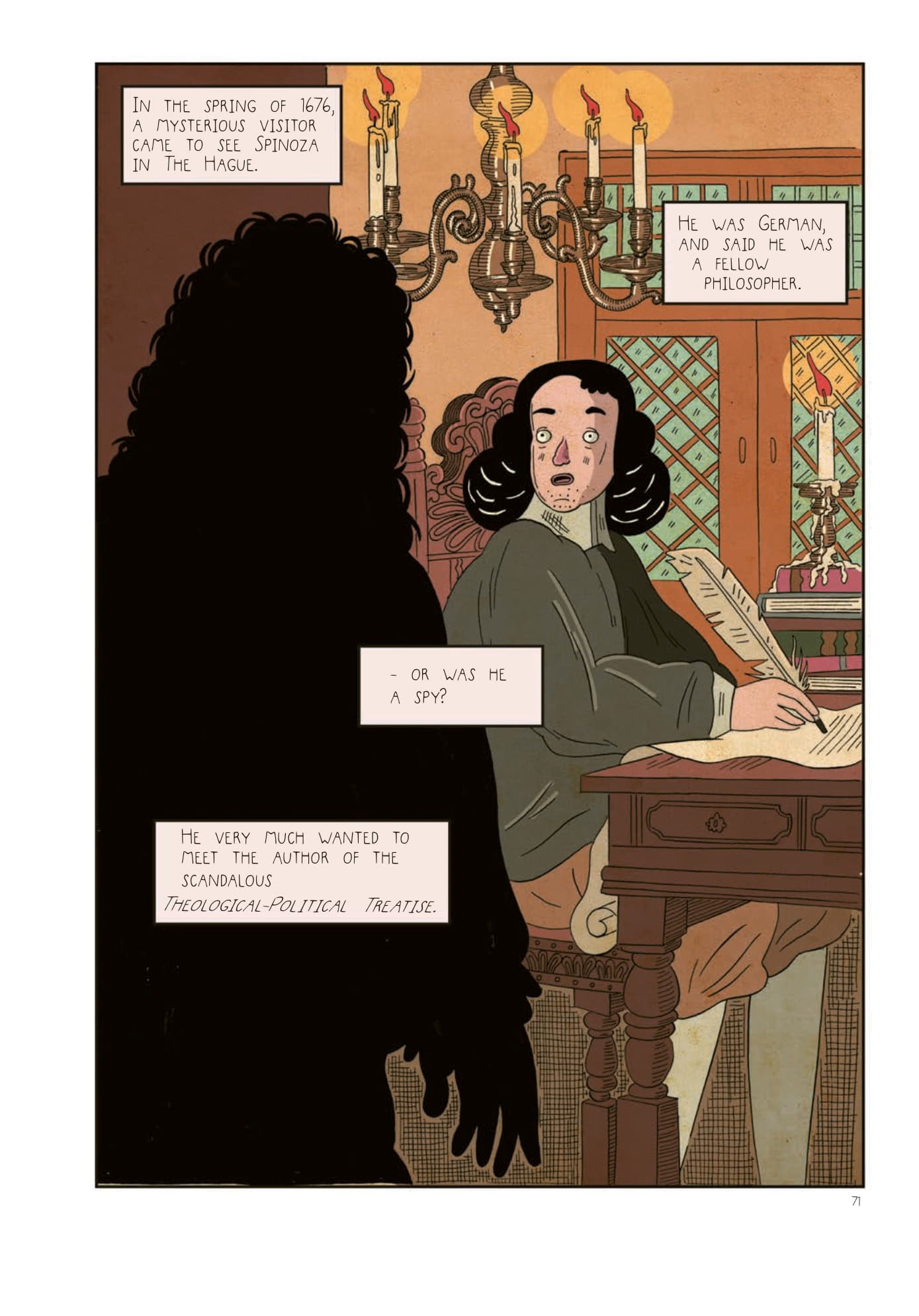 Read online Heretics!: The Wondrous (and Dangerous) Beginnings of Modern Philosophy comic -  Issue # TPB (Part 1) - 72