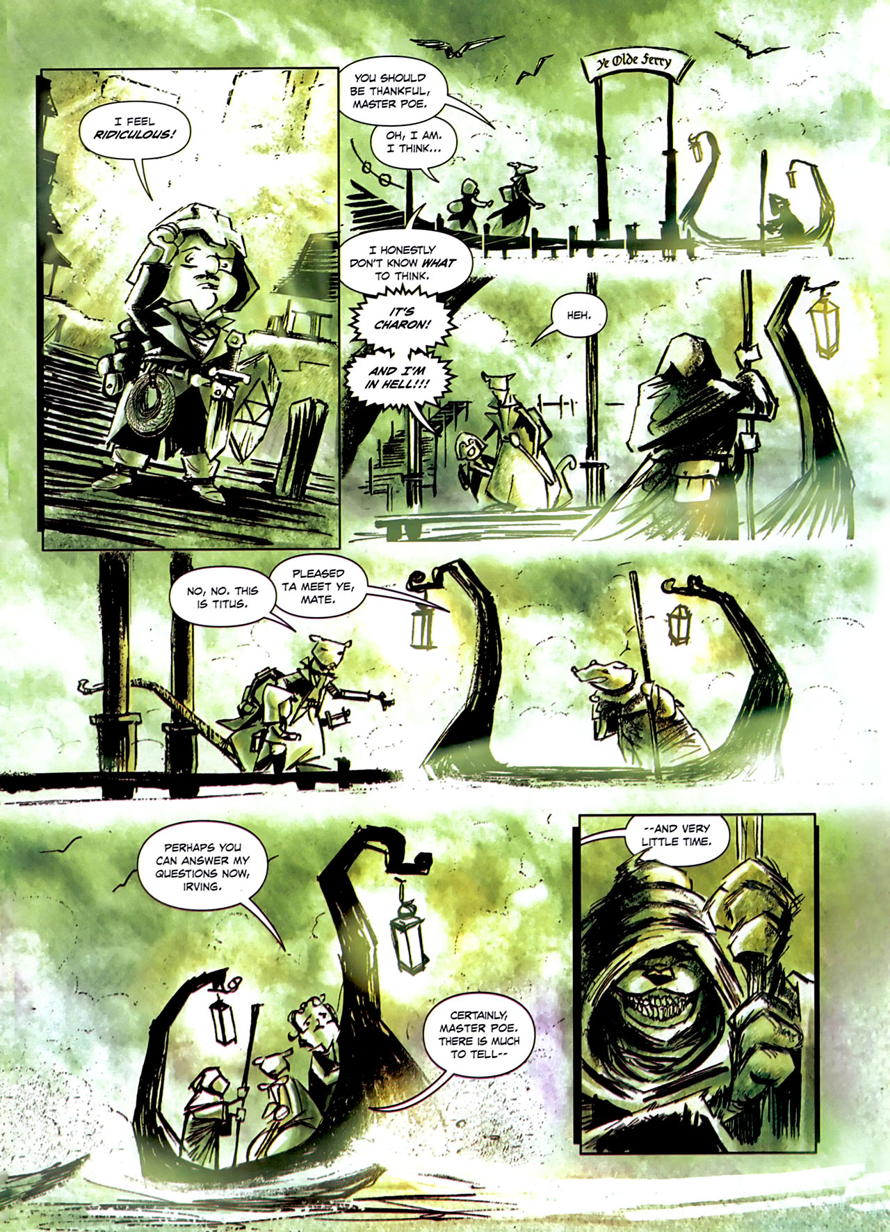 Read online The Surreal Adventures of Edgar Allan Poo comic -  Issue # TPB 1 - 18