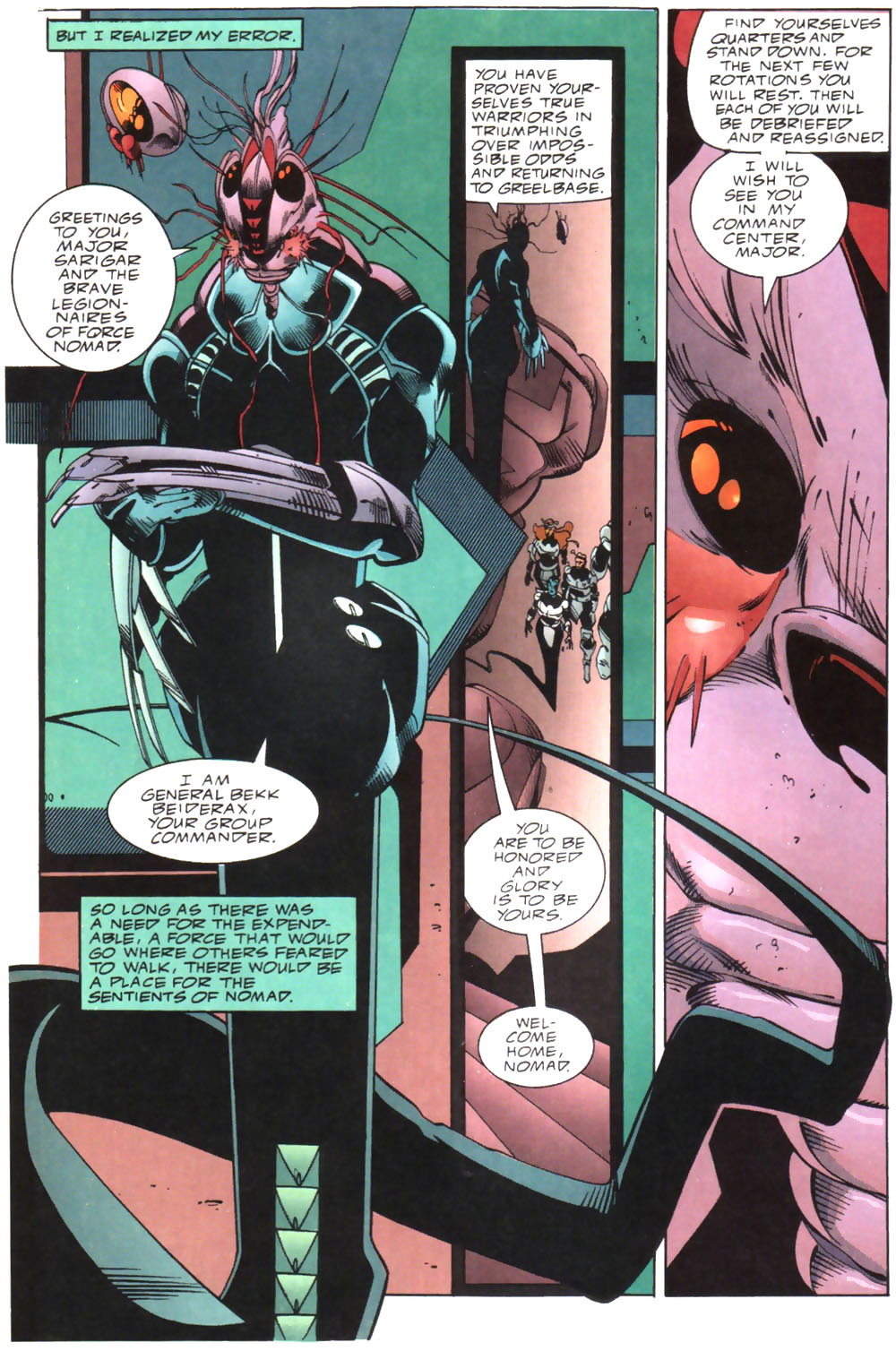 Read online Alien Legion: On the Edge comic -  Issue #3 - 26