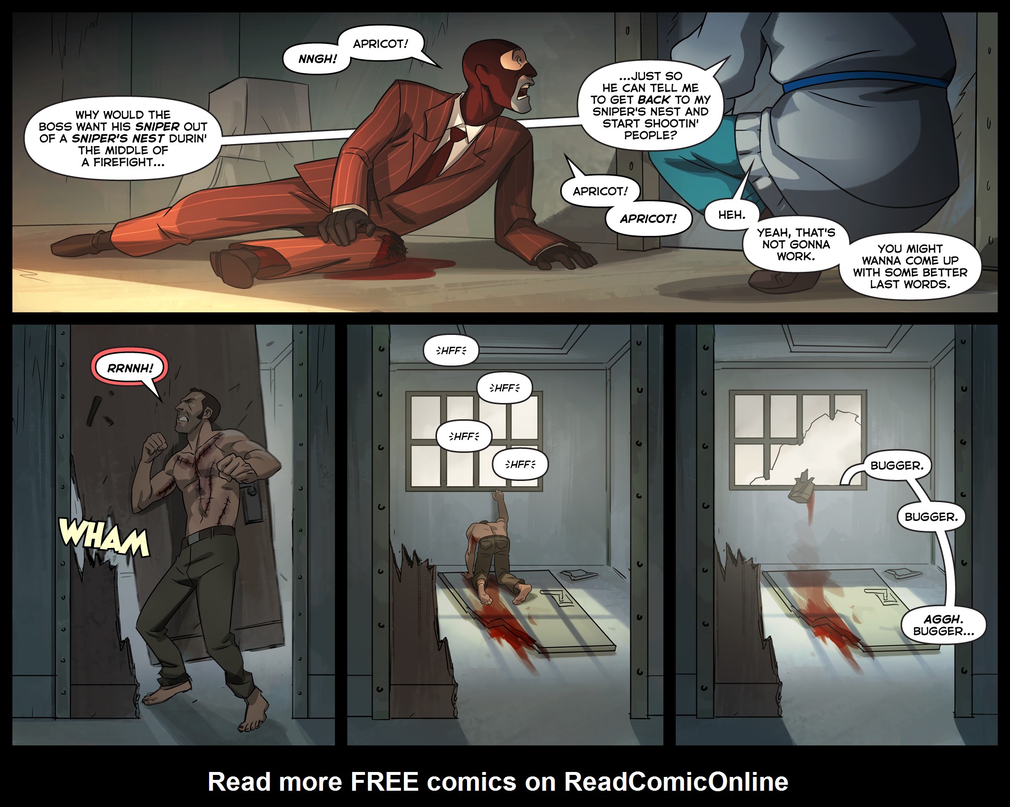 Read online Team Fortress 2 comic -  Issue #6 - 73