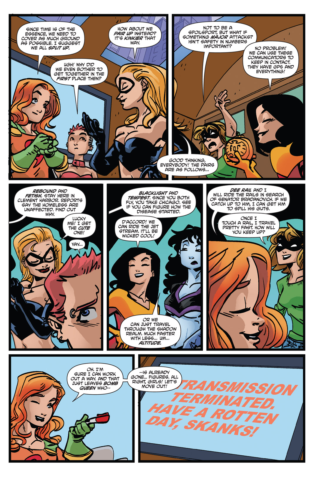 Read online Bomb Queen Presents: All-Girl Comics comic -  Issue # Full - 9