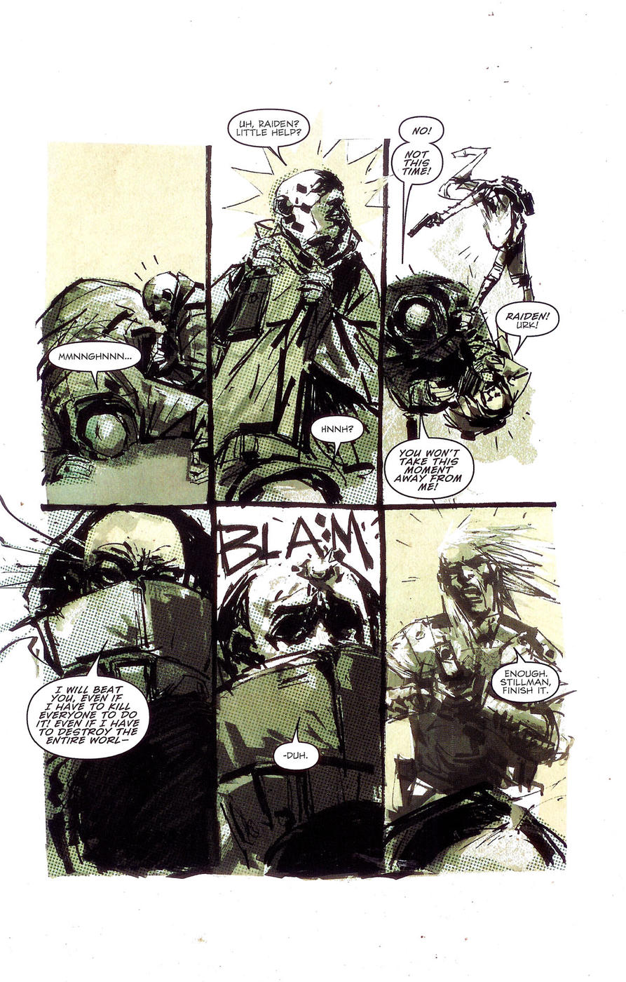 Read online Metal Gear Solid: Sons of Liberty comic -  Issue #4 - 10