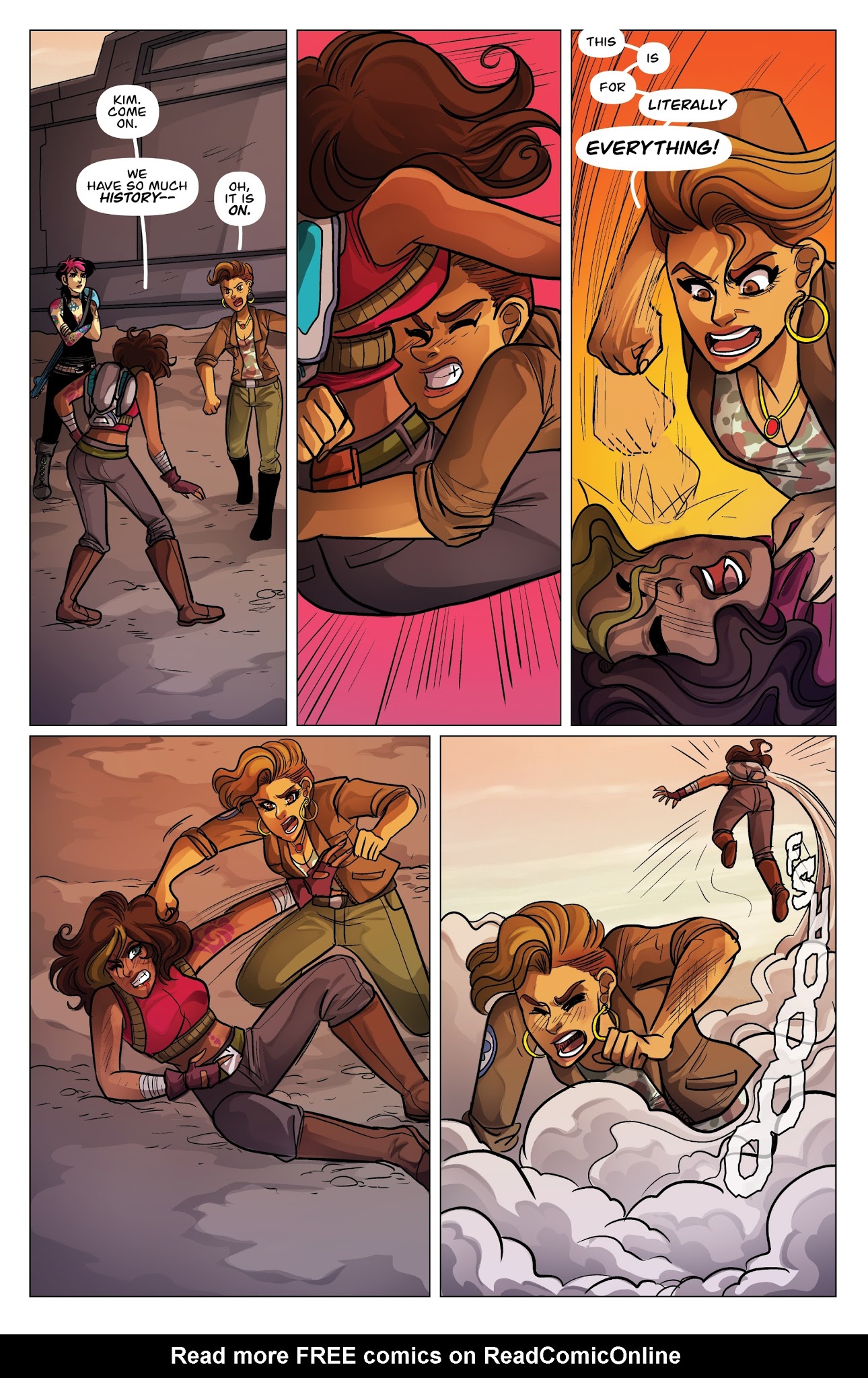Read online Kim & Kim v2: Love is a Battlefield comic -  Issue #4 - 16