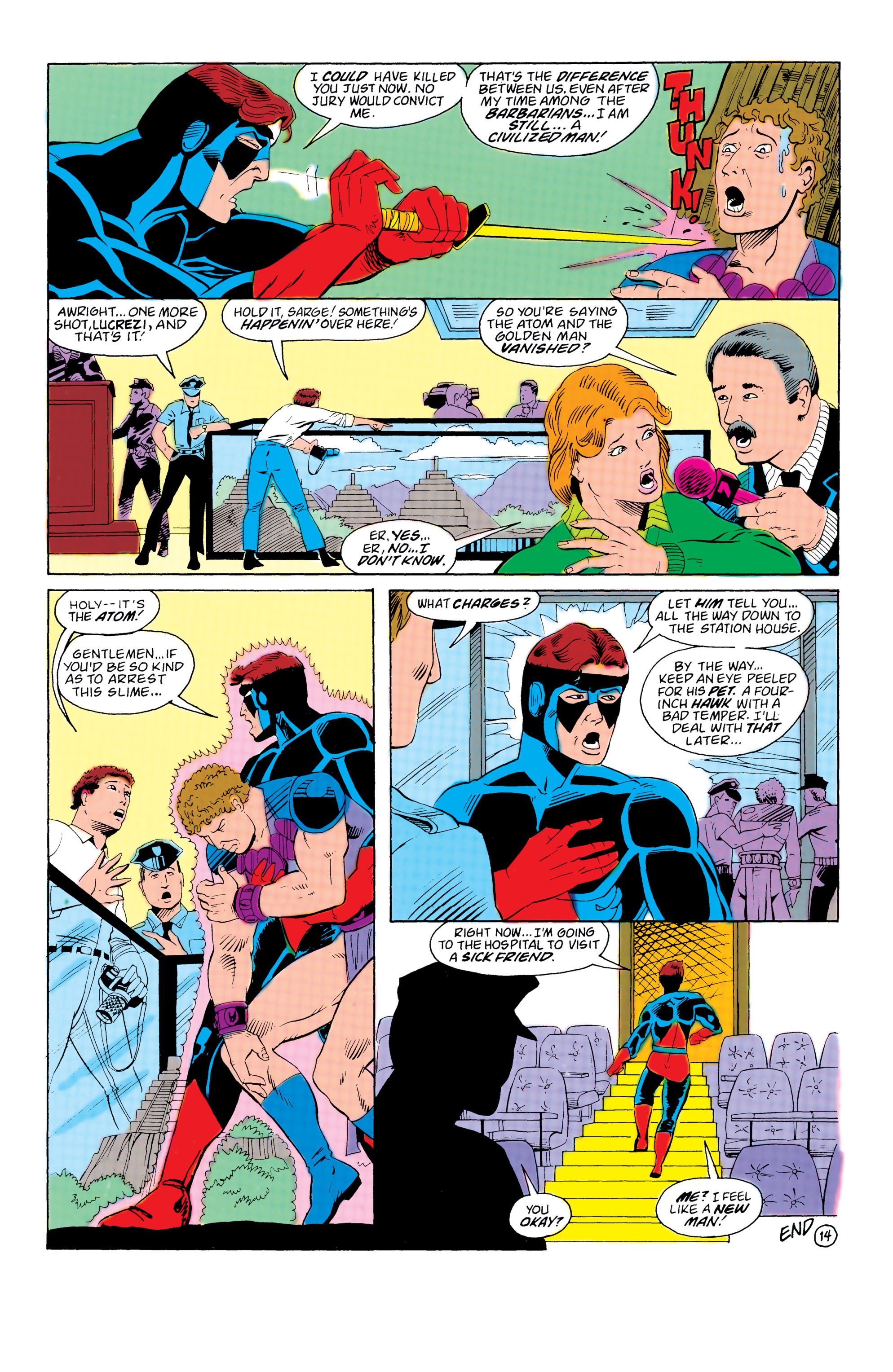 Read online Power of the Atom comic -  Issue #4 - 38