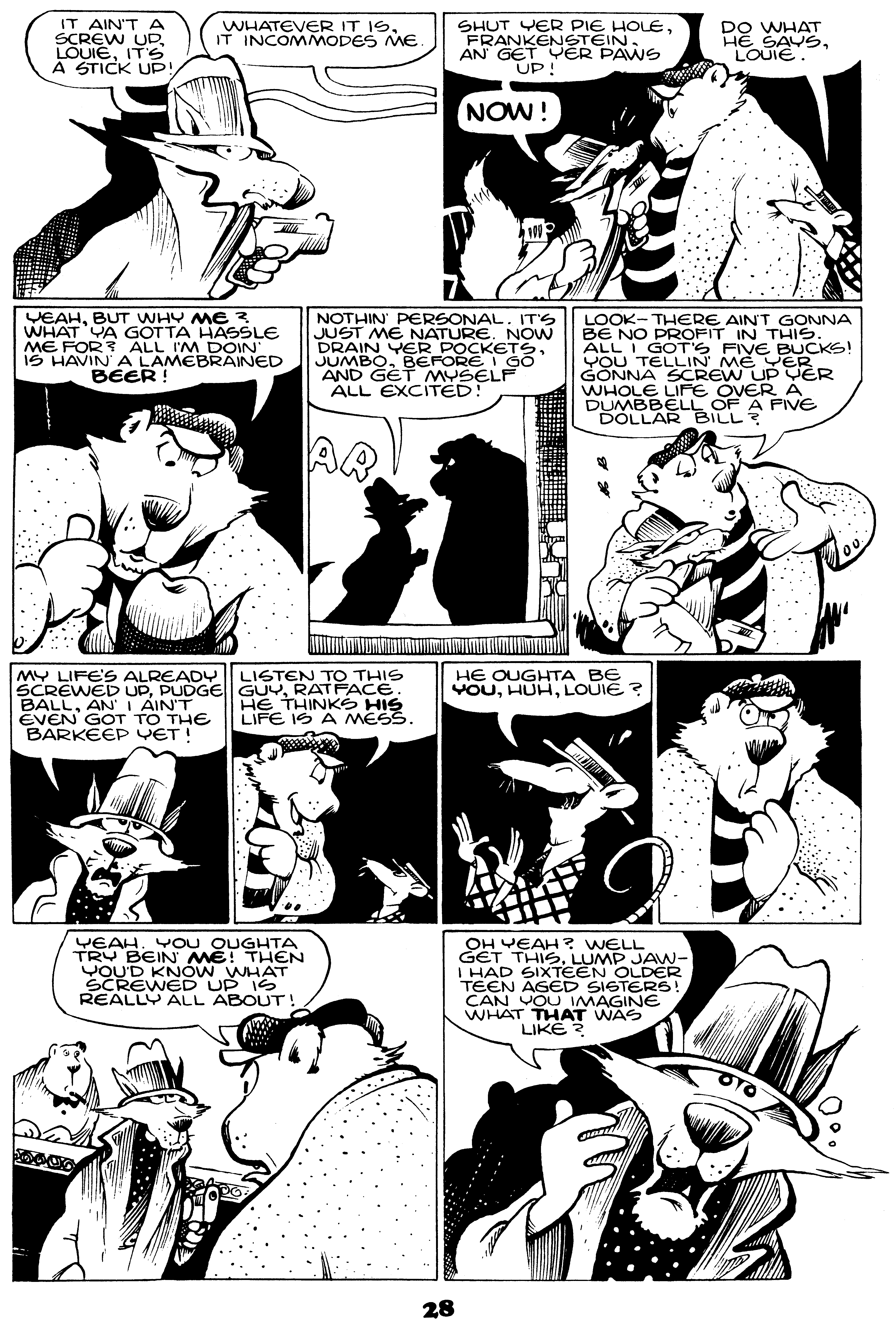 Read online Critters comic -  Issue #20 - 30