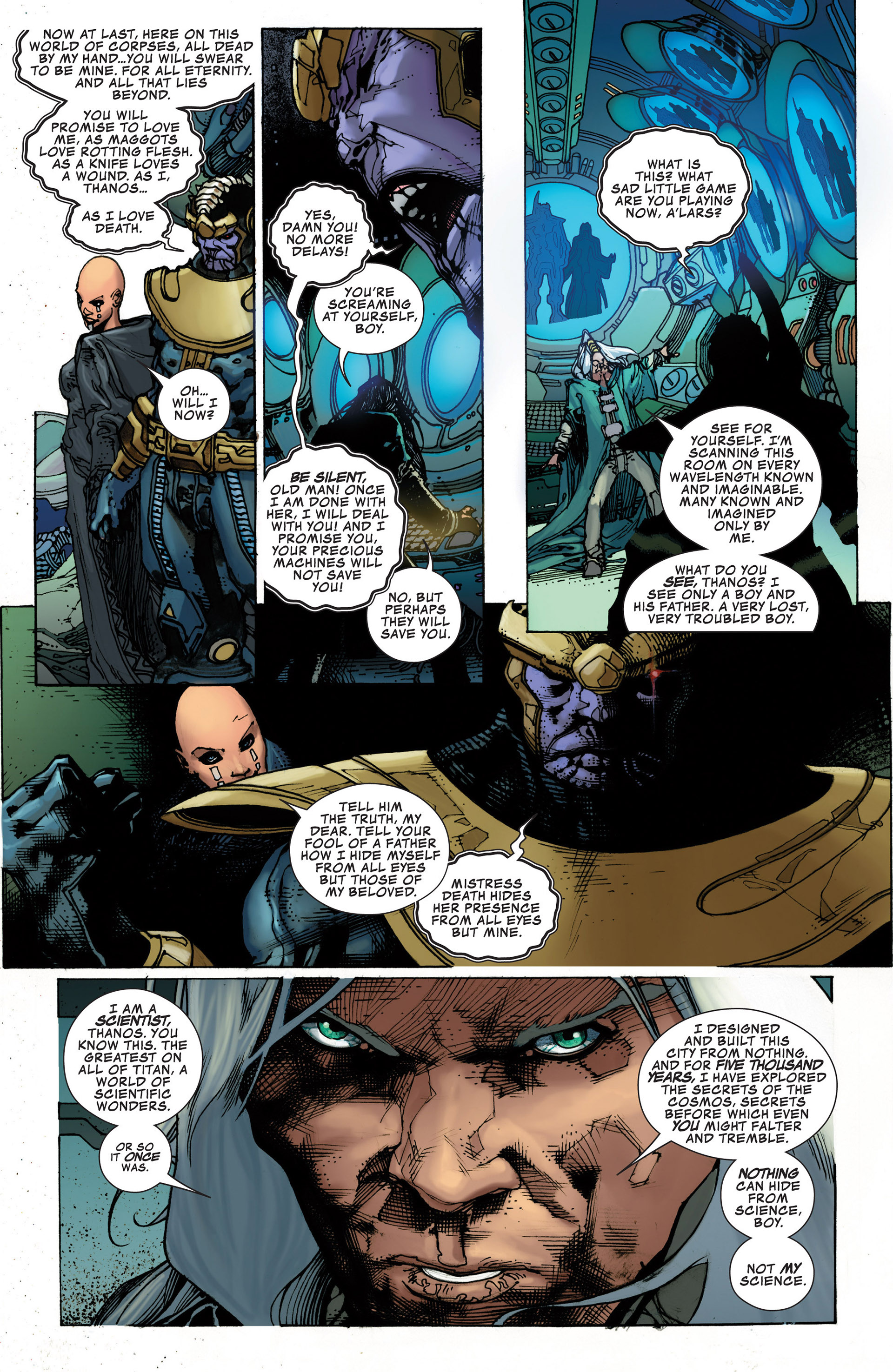 Read online Thanos Rising comic -  Issue #5 - 13
