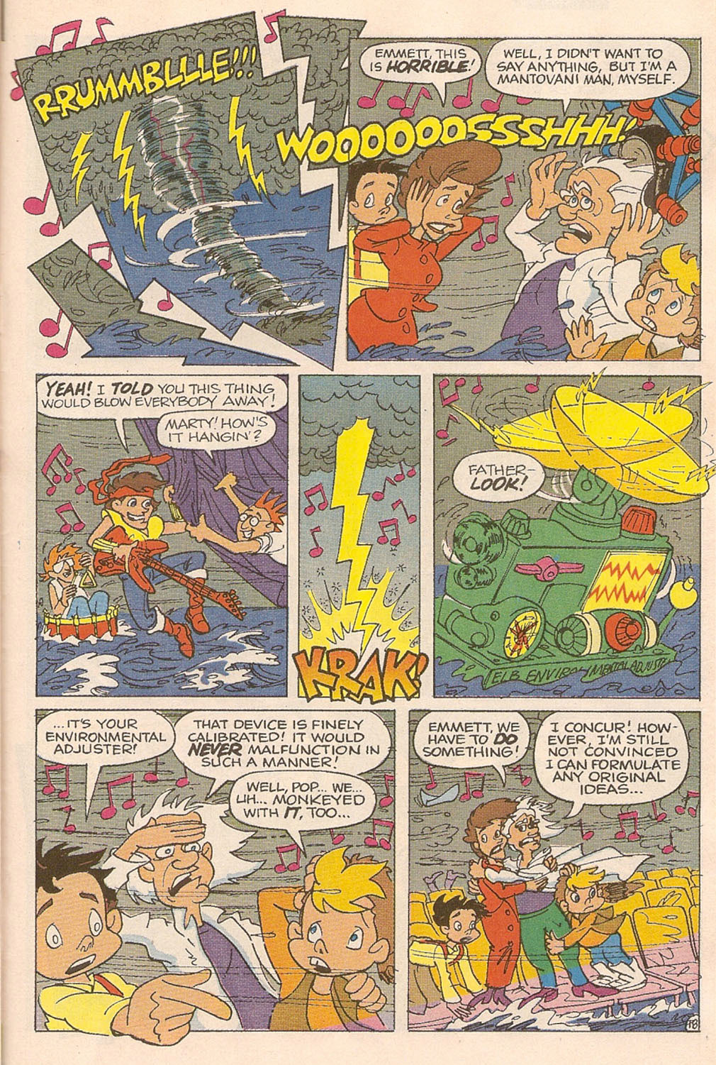 Read online Back to the Future (1991) comic -  Issue #4 - 20