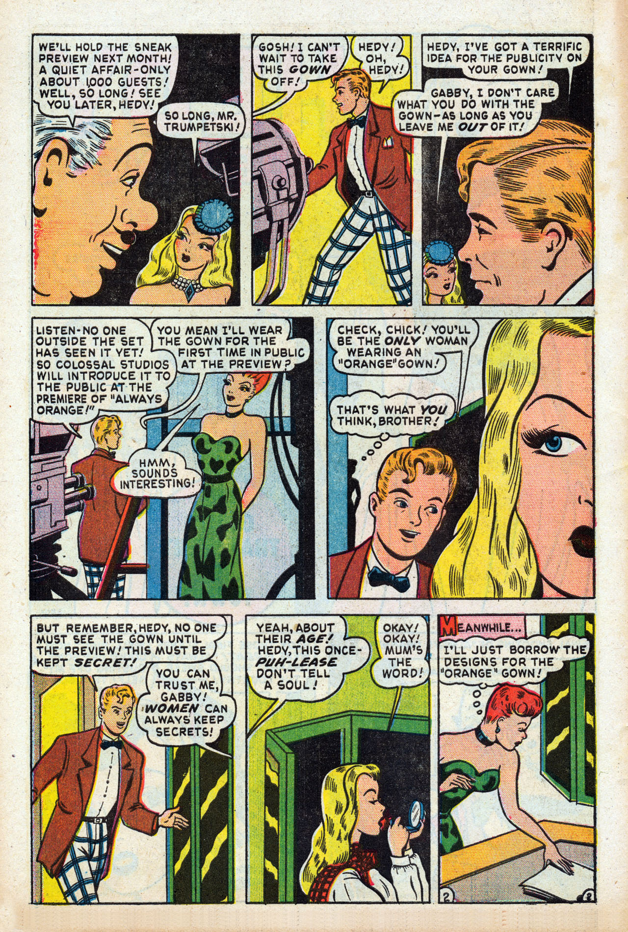Read online Comedy Comics (1948) comic -  Issue #3 - 5