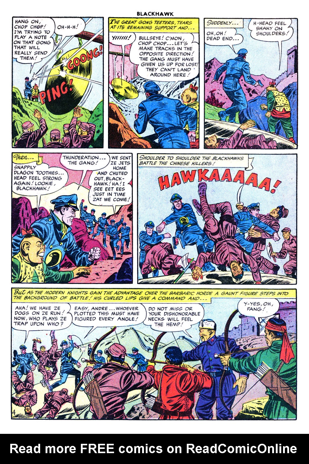 Read online Blackhawk (1957) comic -  Issue #80 - 6